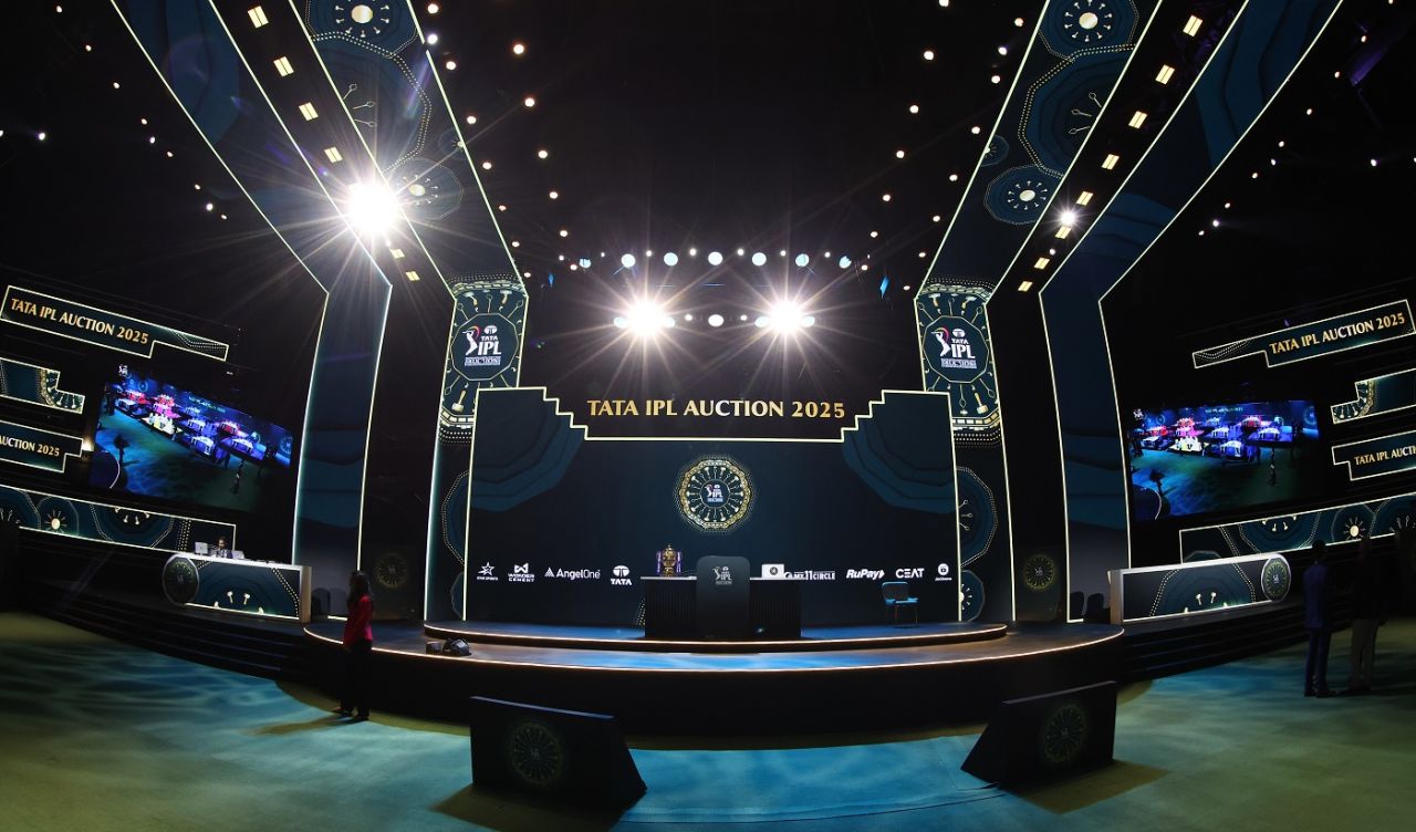 A general view of the venue for the IPL 2025 auction in Jeddah, IPL auction, Saudi Arabia, November 24, 2024