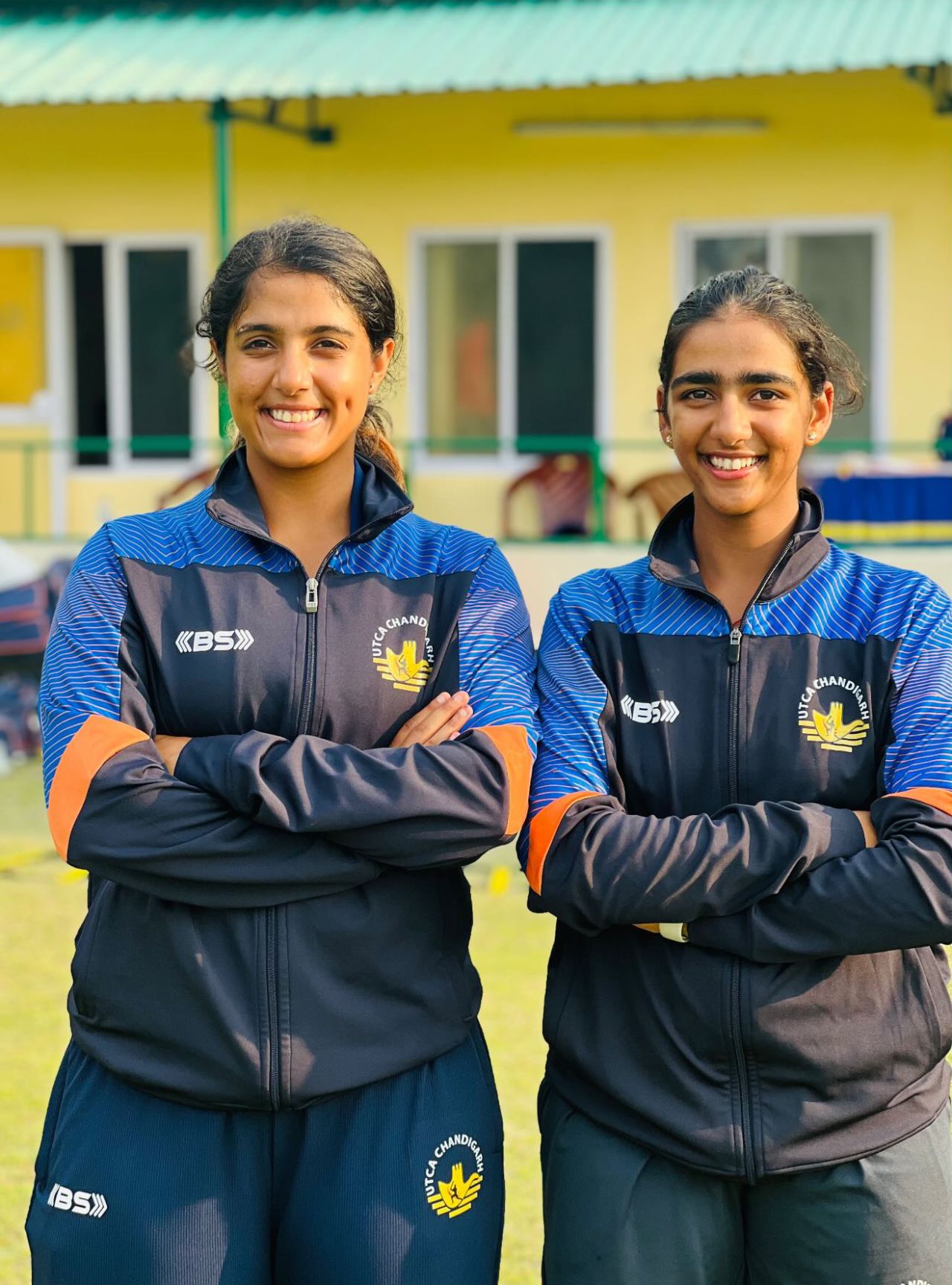 Parushi Prabhakar and Sarah Mahajan are all smiles, Kolkata, October 2023