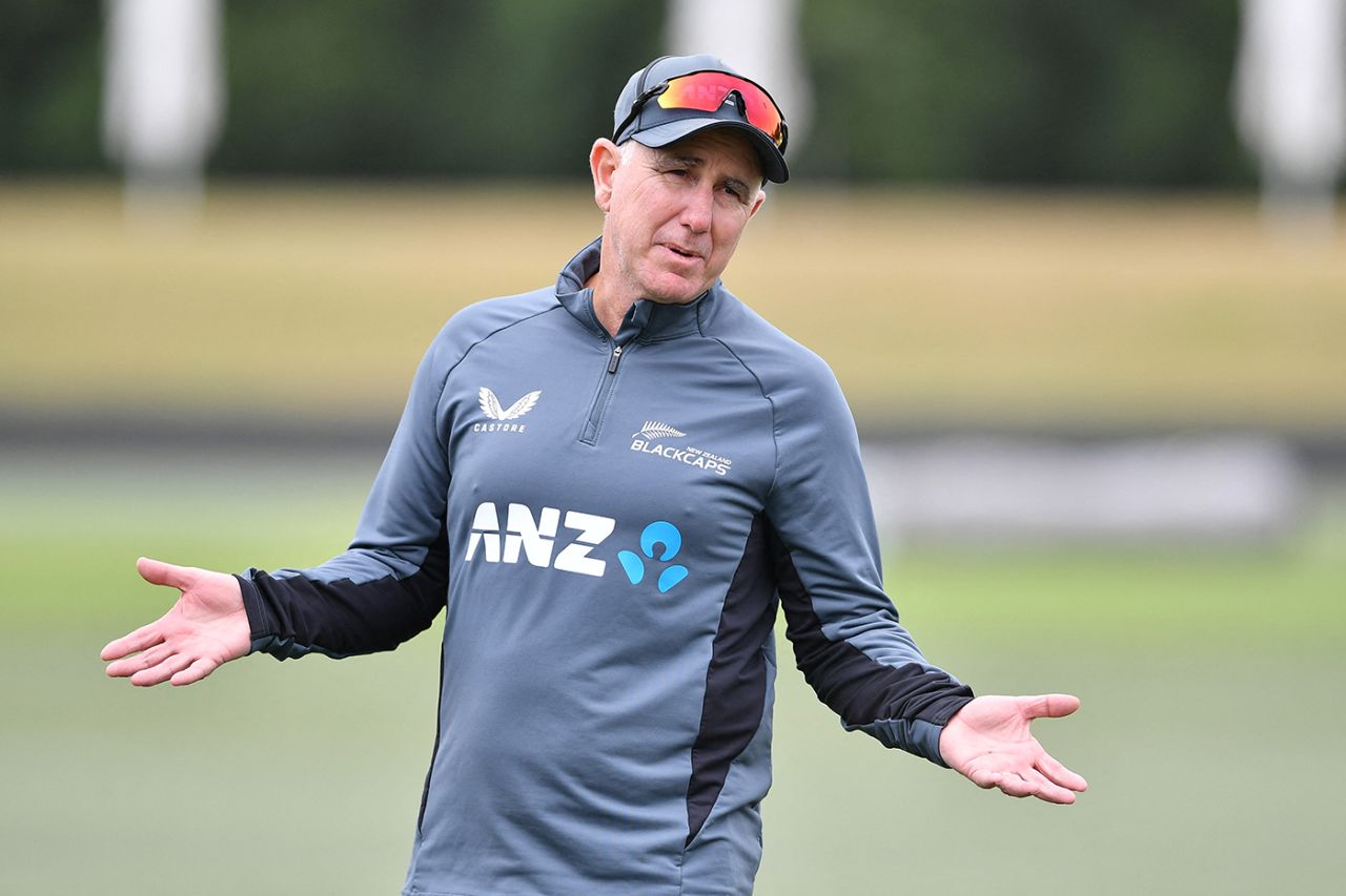 Gary Stead overseas New Zealand training, Christchurch, November 26, 2024
