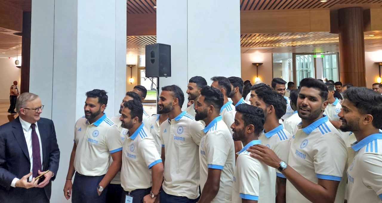 The Indian team met with Australian Prime Minister Anthony Albanese, Canberra, November 28, 2024