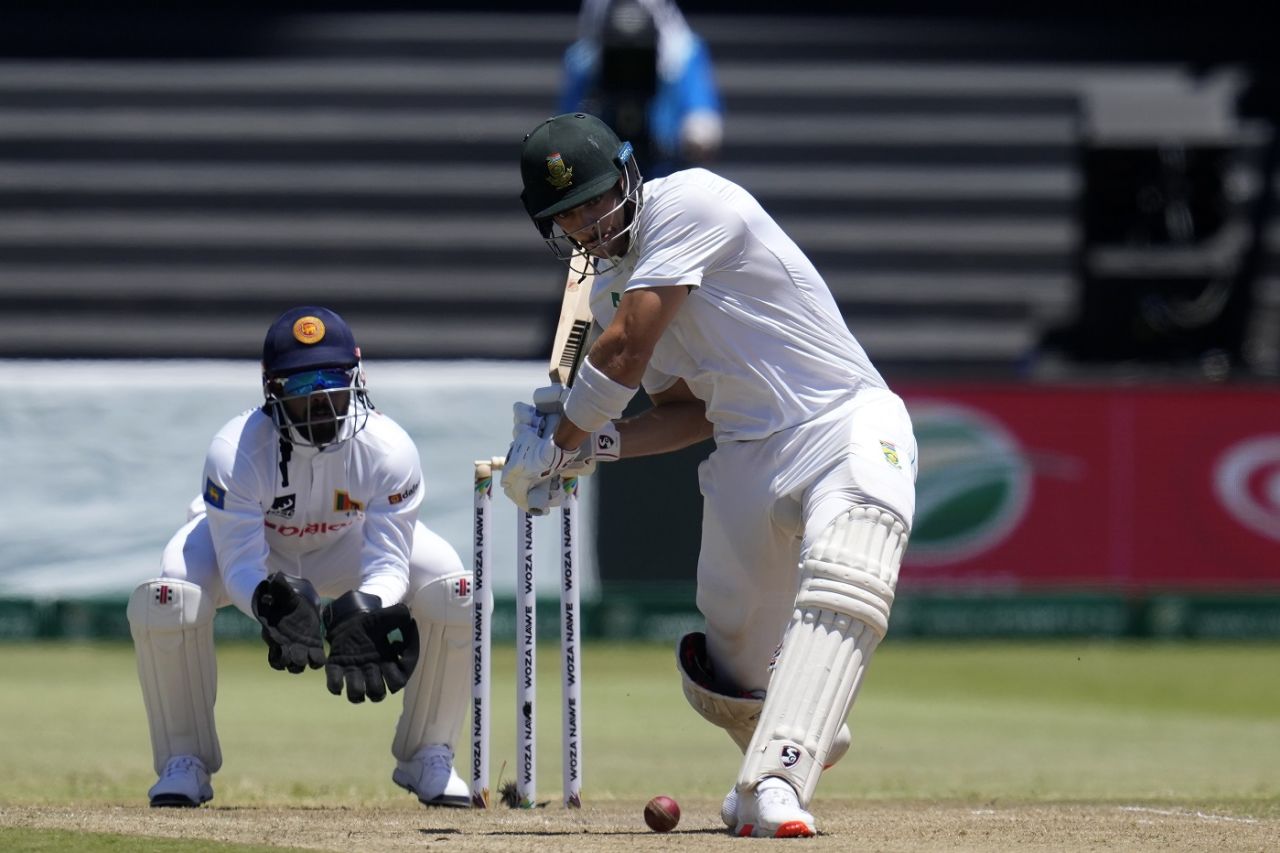 Tristan Stubbs was unafraid to use his feet against spin, South Africa vs Sri Lanka, 1st Test, 3rd day, Durban, November 29, 2024