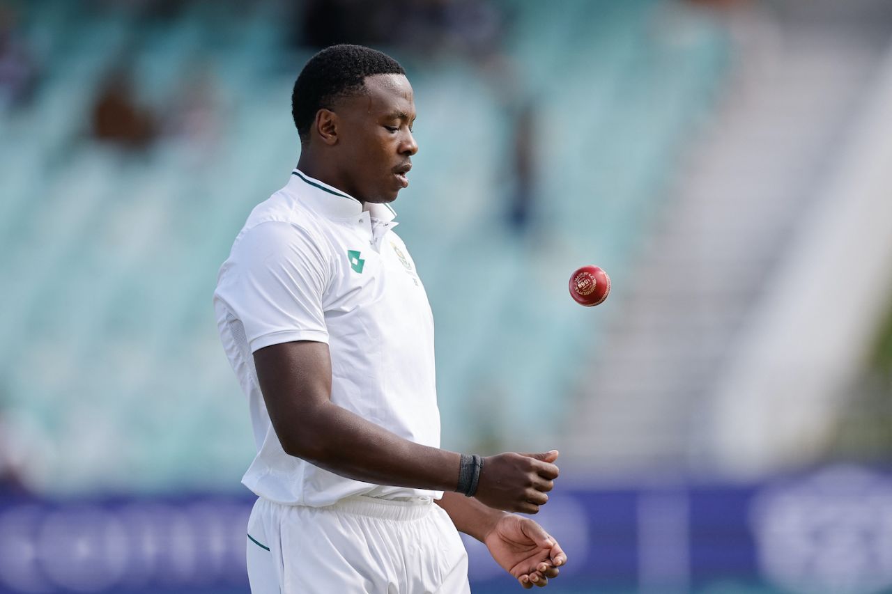 Kagiso Rabada struck in his first spell, South Africa vs Sri Lanka, 1st Test, Durban, 3rd day, November 29, 2024