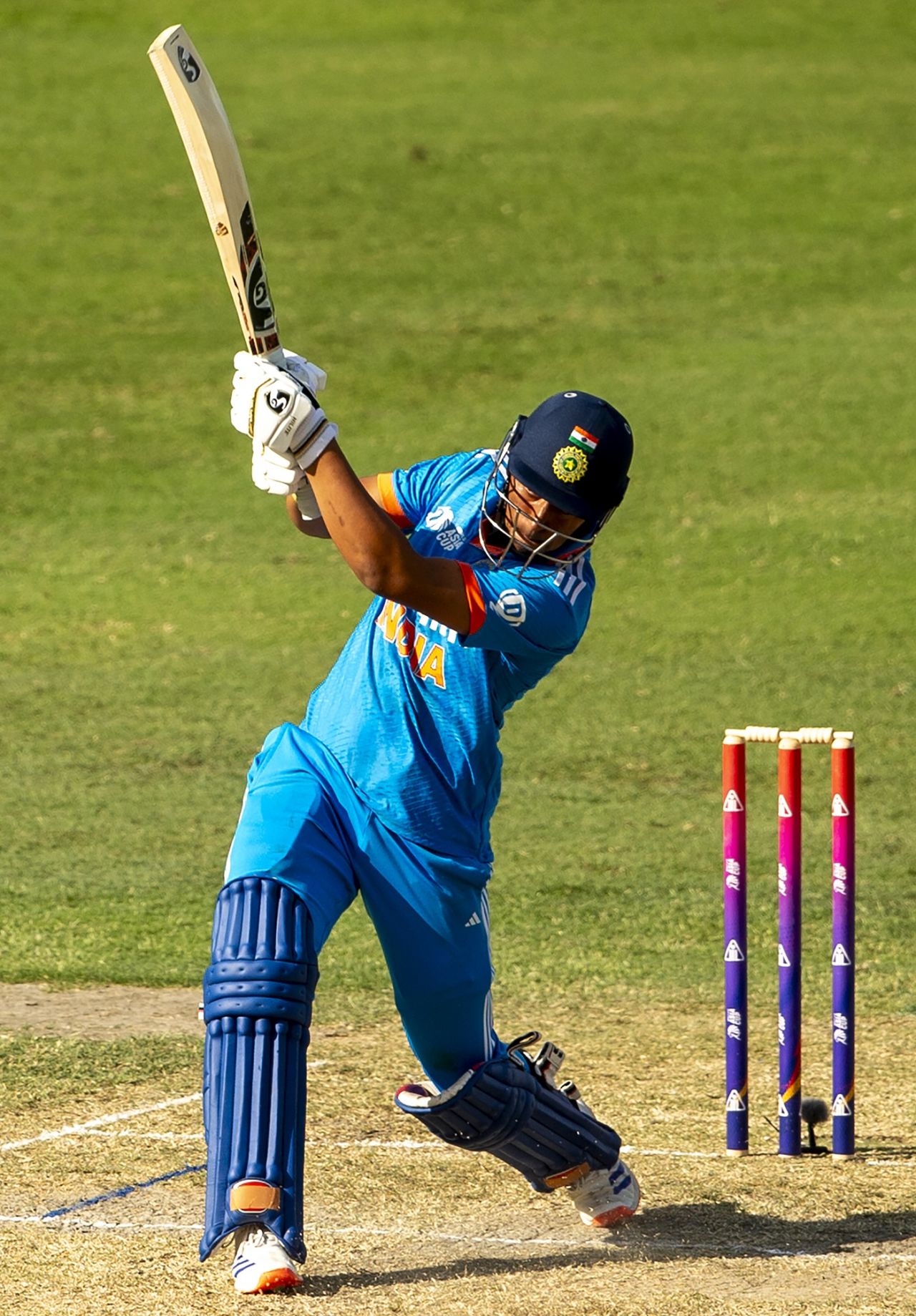 Nikhil Kumar goes on the attack, India vs Pakistan, Under-19s Asia Cup, Dubai, November 30, 2024