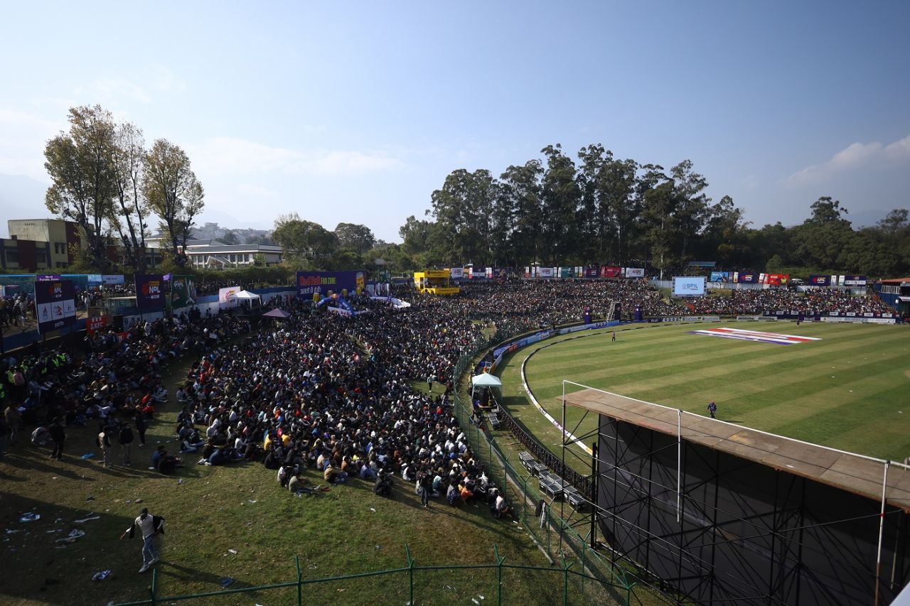A general view of the TU Cricket ground in Kathmandu, Kathmandu, November 30, 2024
