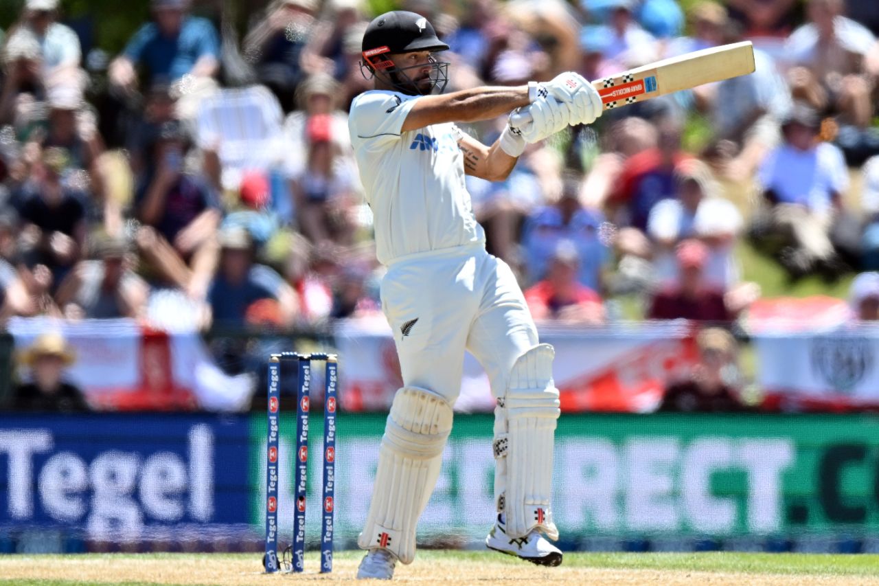 Daryl Mitchell's half-century kept New Zealand fighting, New Zealand vs England, 1st Men's Test, 4th day, Christchurch, December 1, 2024