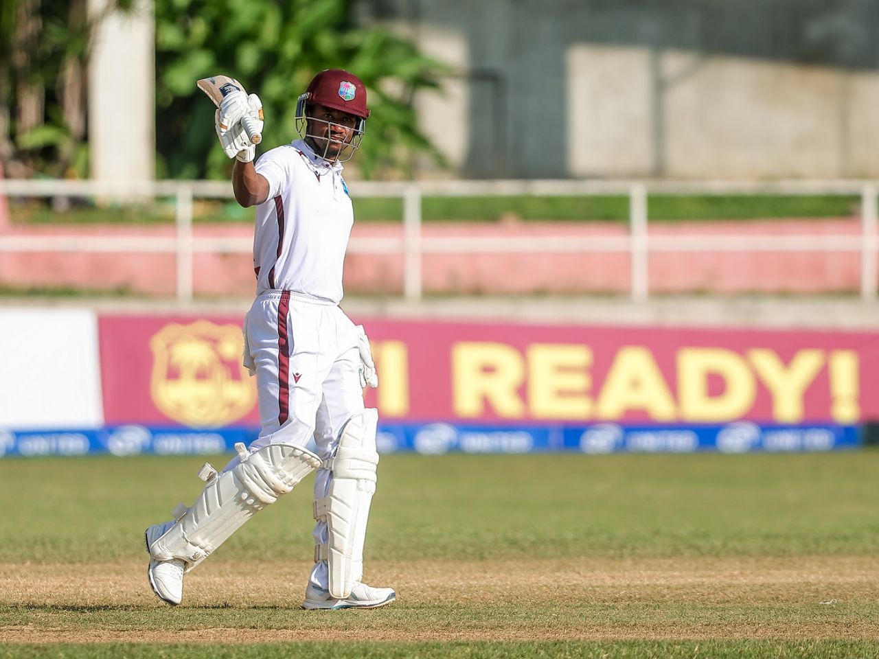 Kavem Hodge was the only West Indies batter to cross fifty in the match, West Indies vs Bangladesh, 2nd Test, 4th day, Kingston, December 2, 2024