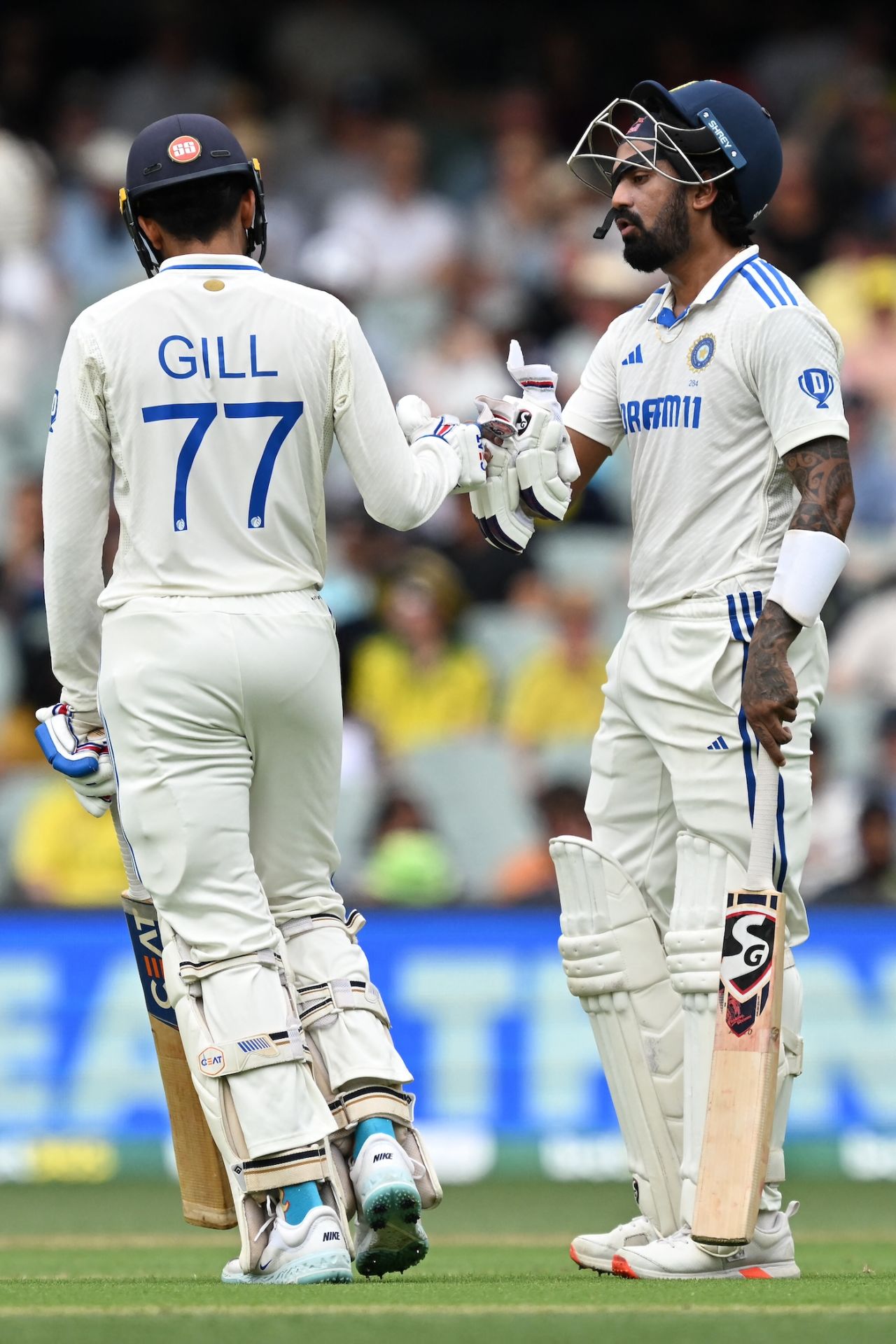 Shubman Gill and KL Rahul lay the foundation for India, Australia vs India, 2nd Test, Adelaide, 1st day, December 6, 2024