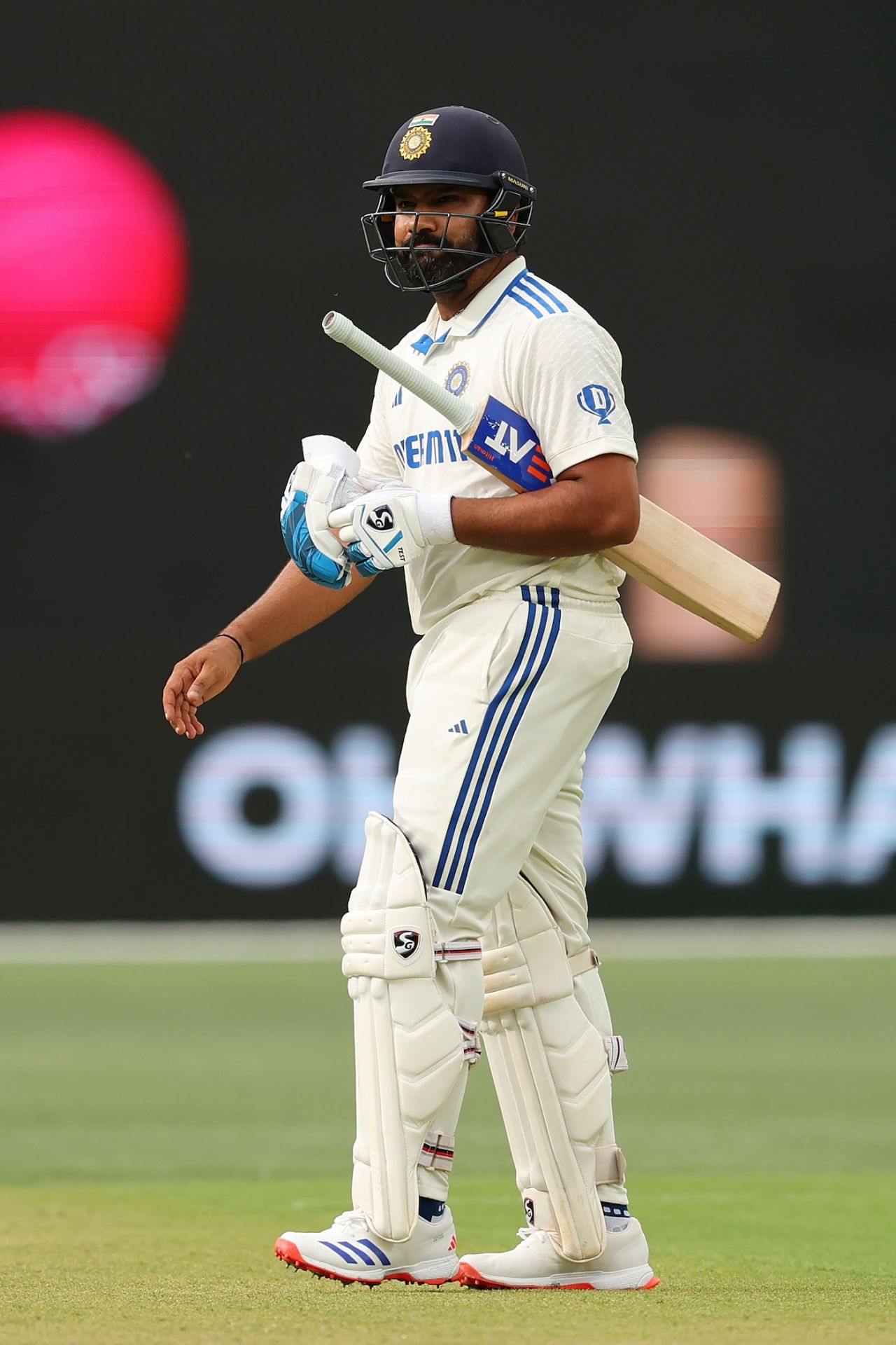 Rohit Sharma's return to Test cricket - and the middle order - wasn't a happy one, Australia vs India, 2nd Test, Adelaide, 1st day, December 6, 2024