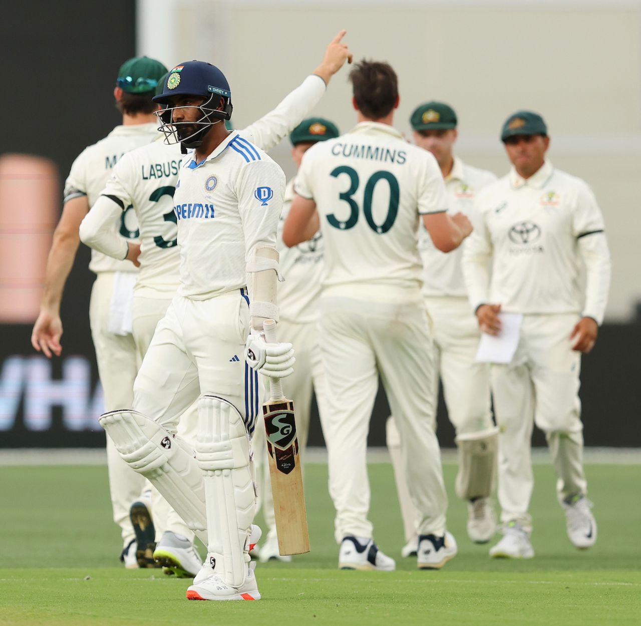 Jasprit Bumrah became Pat Cummins' second victim, Australia vs India, 2nd Test, Adelaide, 1st day, December 6, 2024