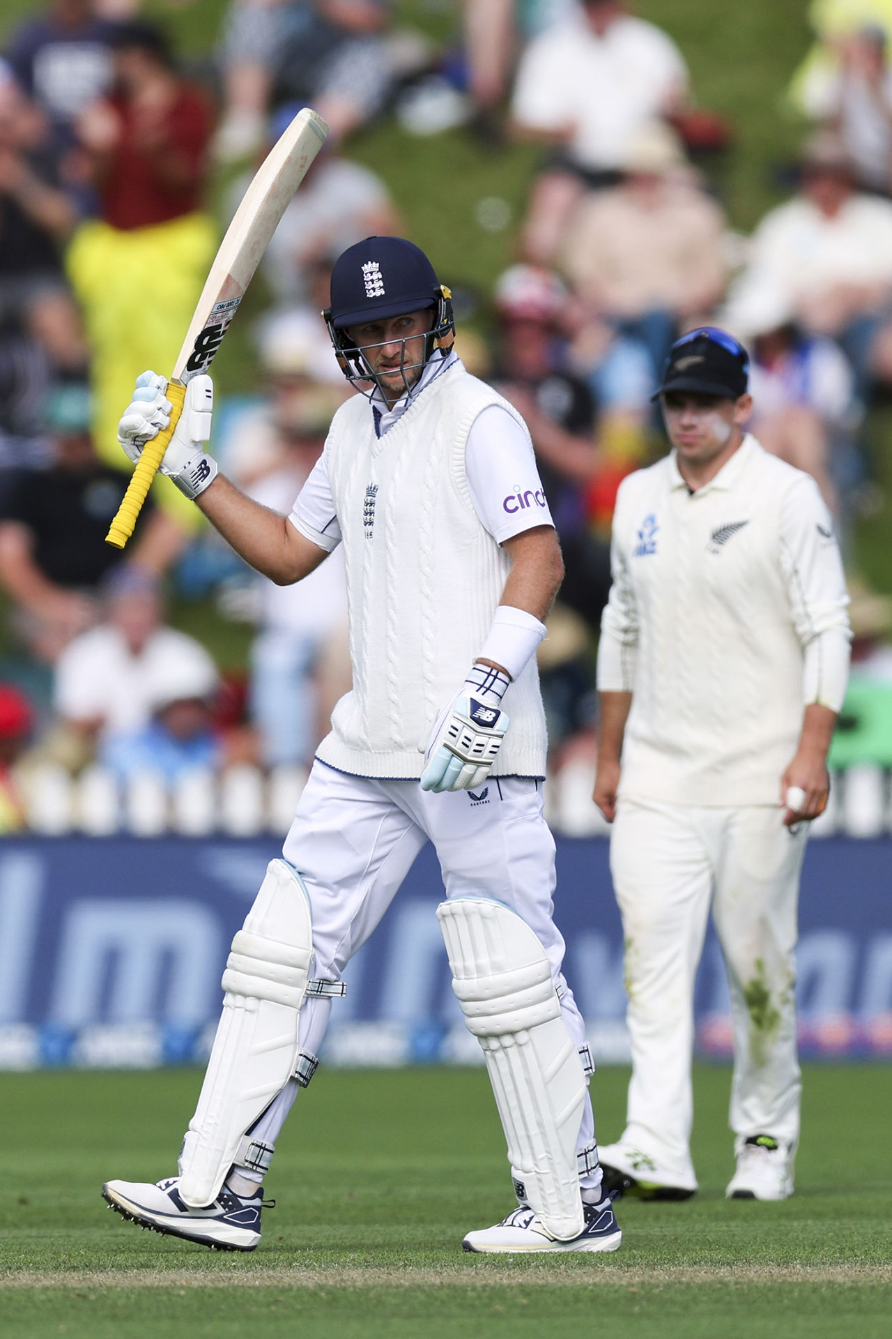 Joe Root made his 100th 50-plus score in Tests, New Zealand vs England, 2nd Test, Wellington, 2nd day, December 7, 2024