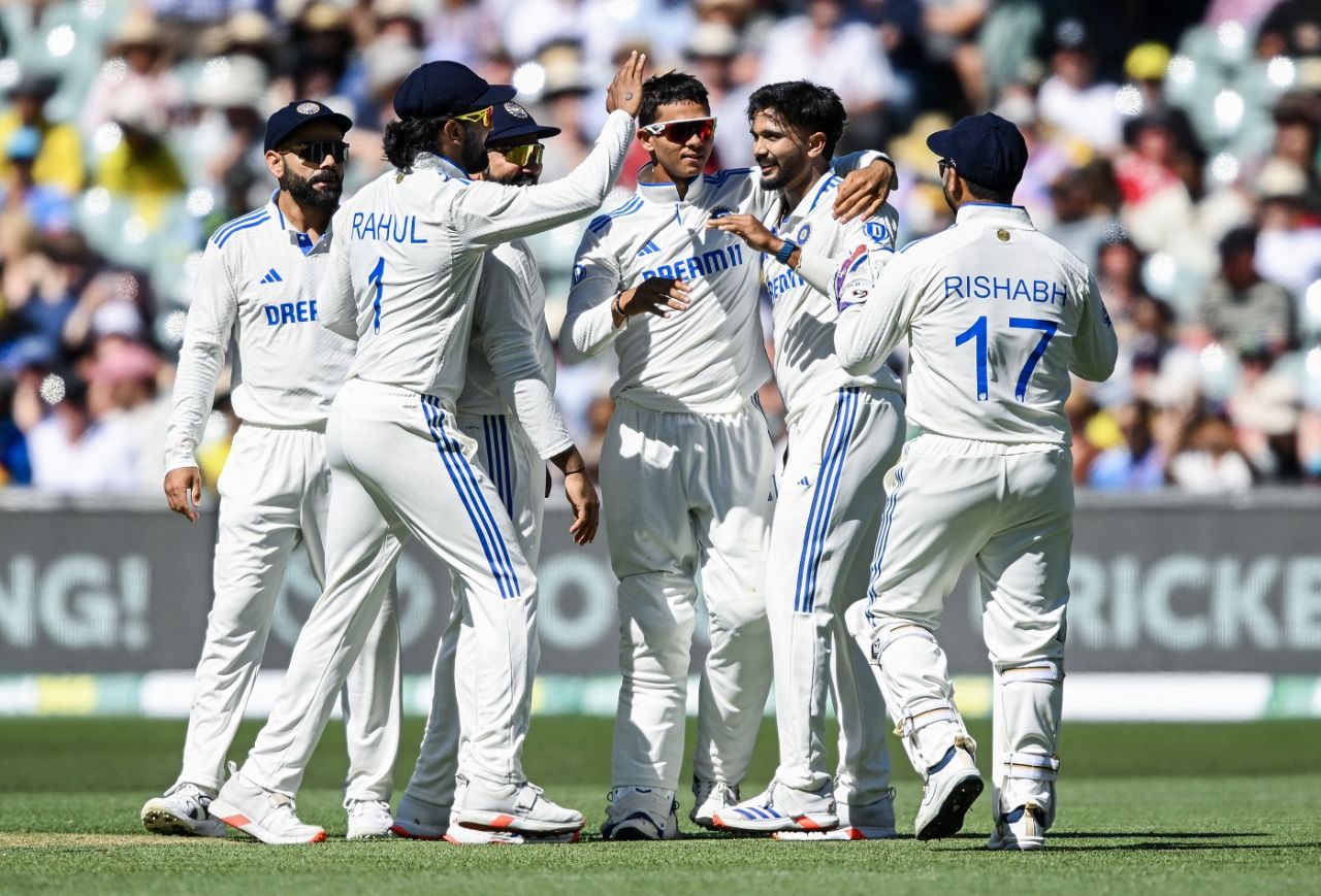 Yashasvi Jaiswal and Nitish Kumar Reddy combined to get rid of Marnus Labuschagne, Australia vs India, 2nd Test, Adelaide, 2nd day, December 7, 2024