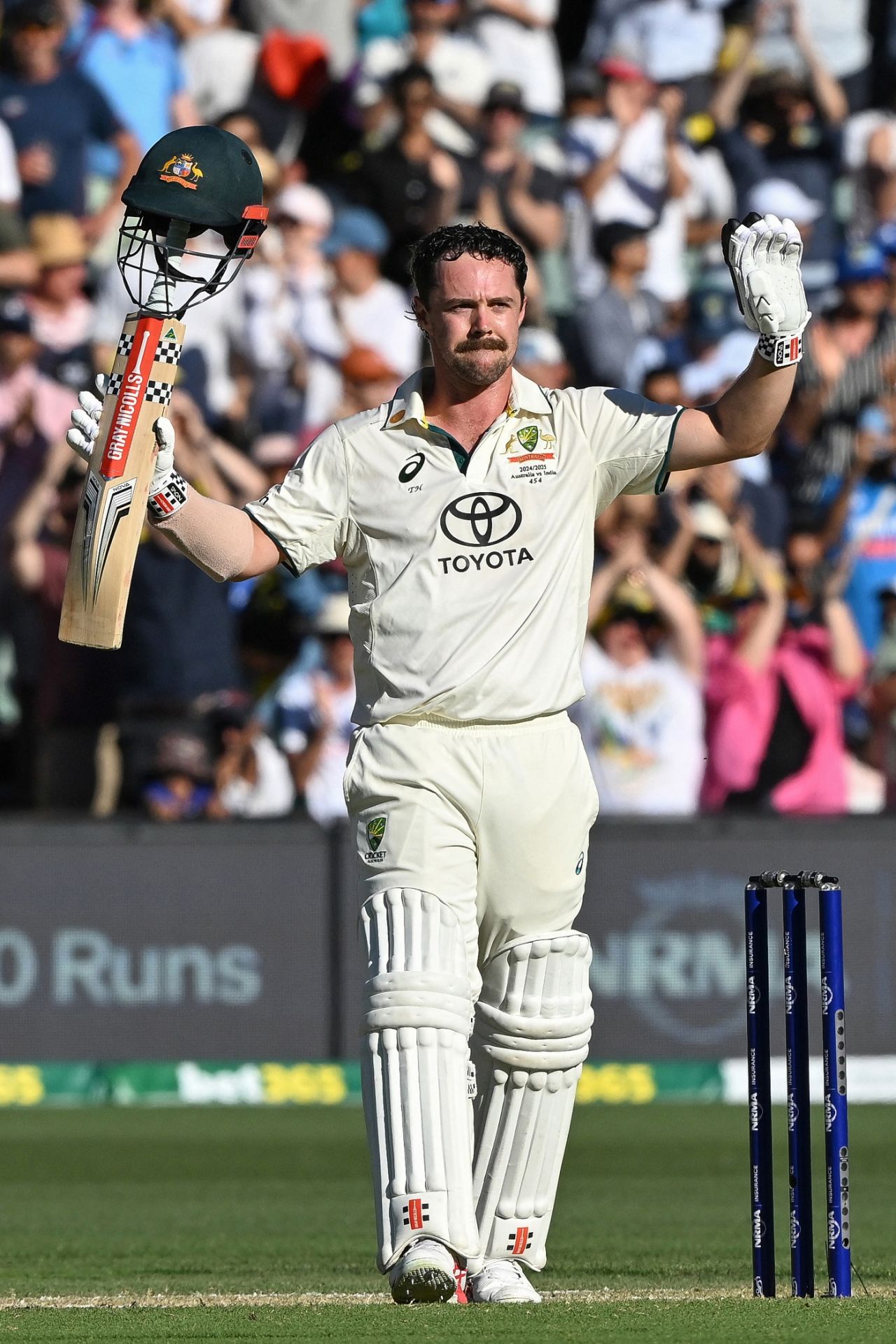 Travis Head romped from 78 to 100 in just 16 balls, Australia vs India, 2nd Test, Adelaide, 2nd day, December 7, 2024