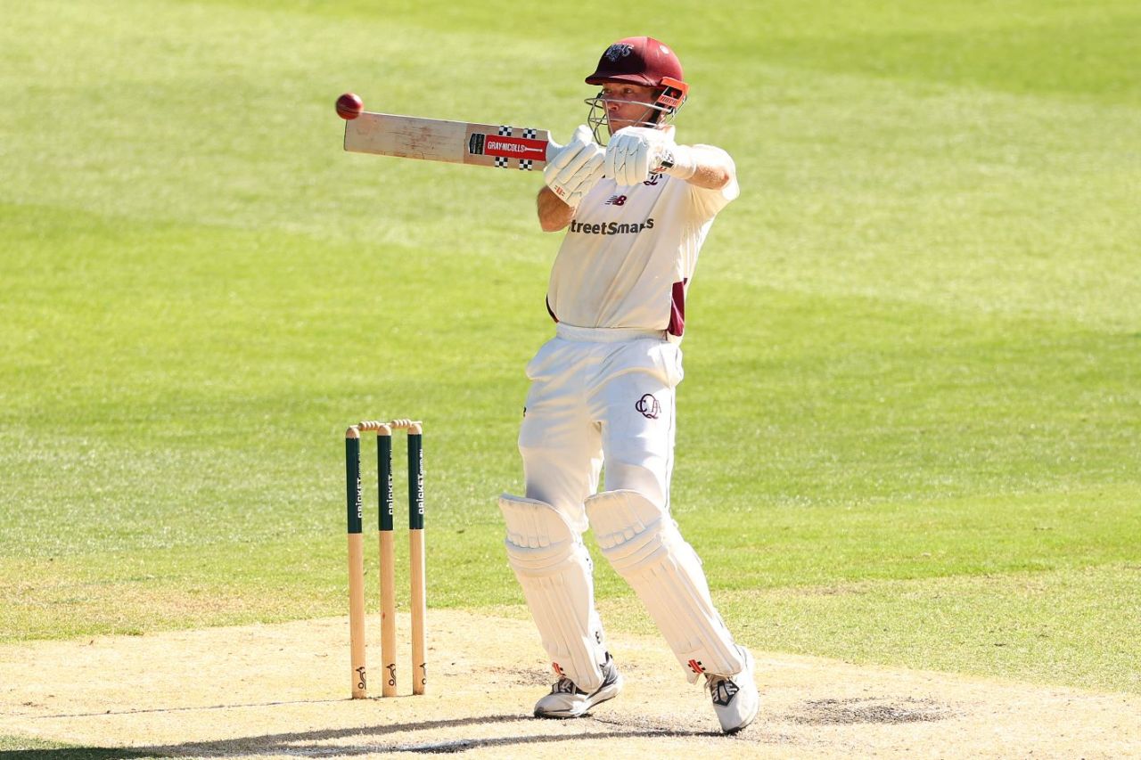Jimmy Peirson made a brilliant 82, Victoria vs Queensland, Day 2, Sheffield Shield, MCG, December 7, 2024