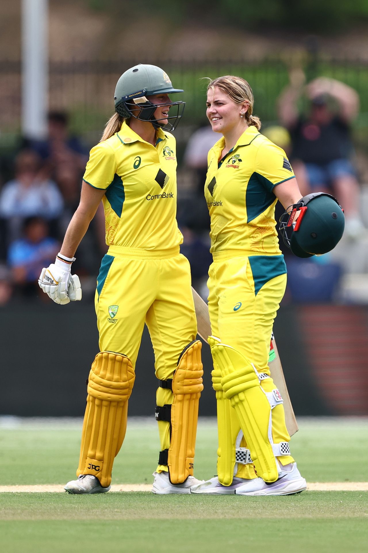 Ellyse Perry and Georgia Voll added 92 off just 78 balls for the second wicket, Australia vs India, 2nd women's ODI, Brisbane, December 8, 2024