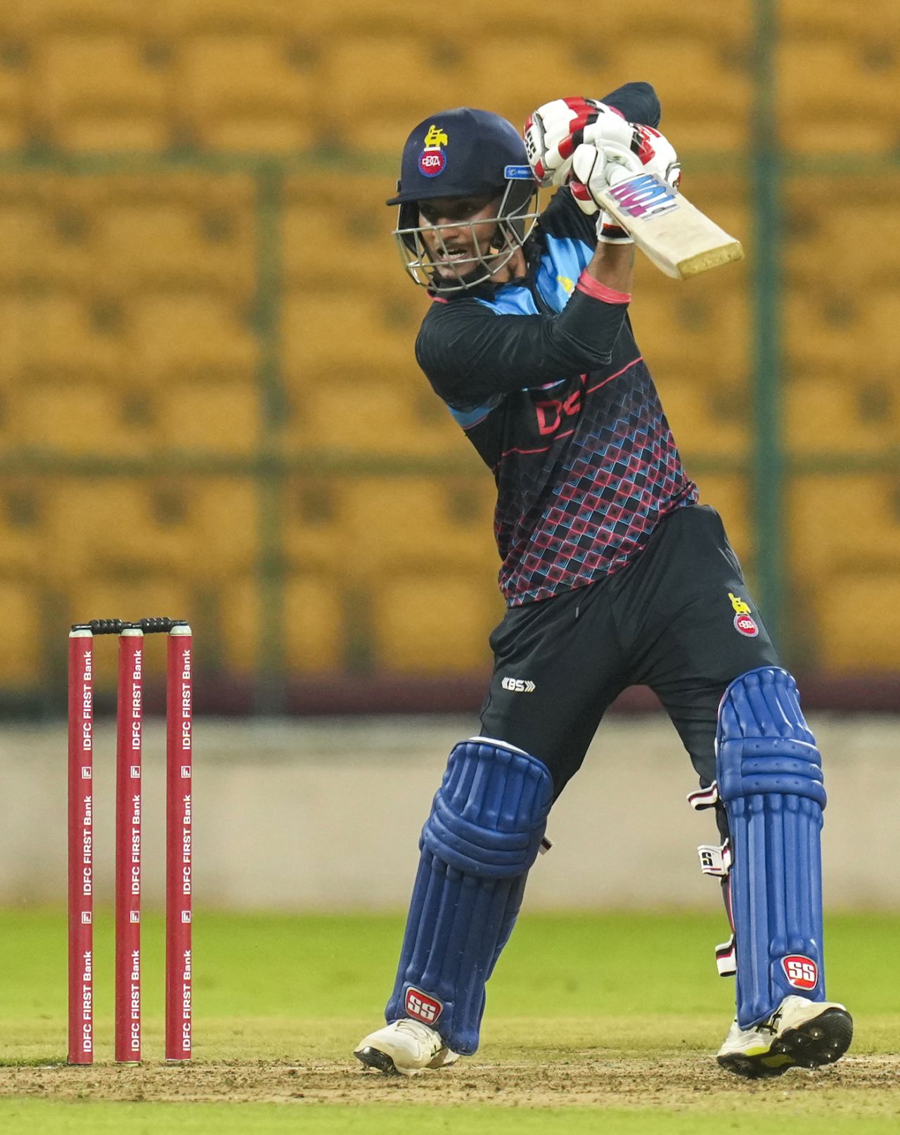 Ayush Badoni chipped in with an 18-ball 25, Delhi vs Uttar Pradesh, Syed Mushtaq Ali Trophy, Quarter Final, Bengaluru December 11, 2024