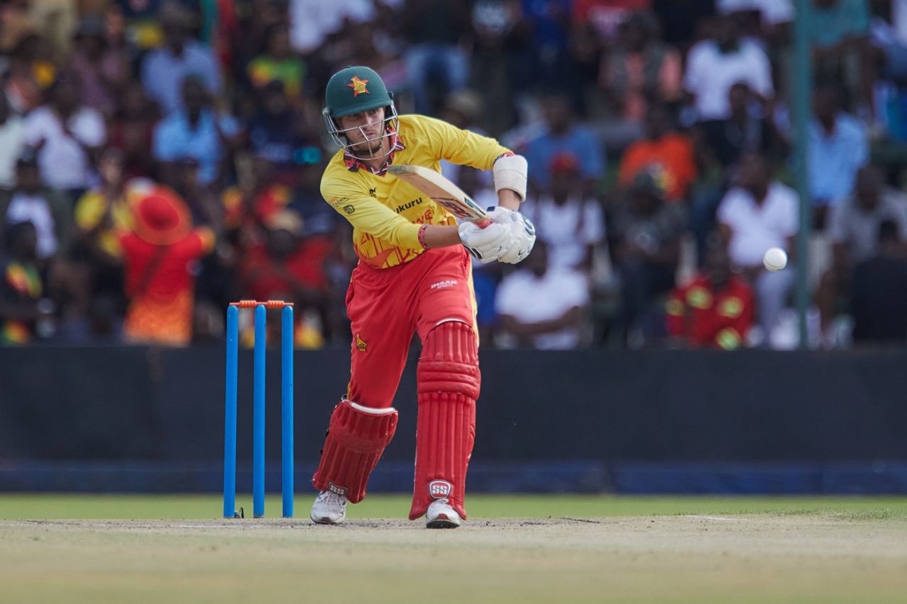 Brian Bennett could not carry on after getting a good start, Zimbabwe vs Afghanistan, 2nd T20I, Harare, December 13, 2024