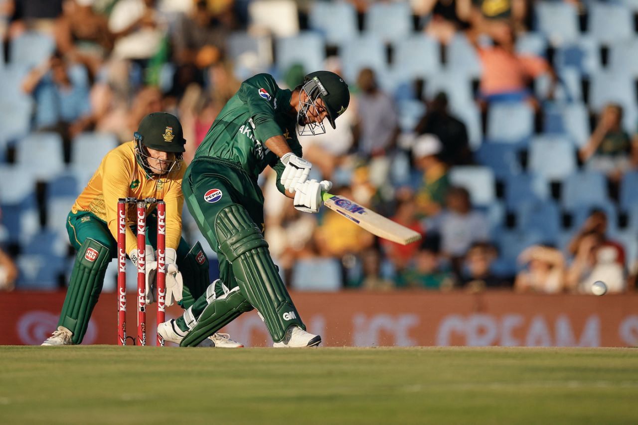 Saim Ayub's runs came with a high boundary percentage, South Africa vs Pakistan, 2nd T20I, Centurion, December 13, 2024