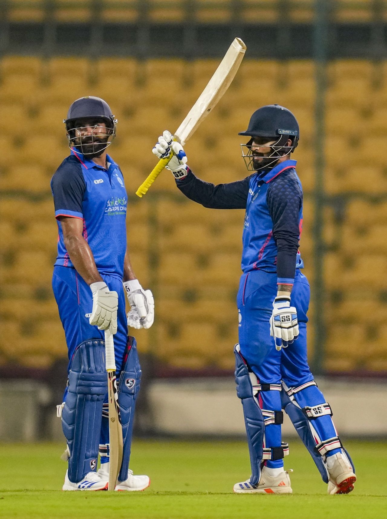 Harpreet Singh and Rajat Patidar had an unbroken stand of 106 off 57 balls, Madhya Pradesh vs Delhi, semi-final, Syed Mushtaq Ali Trophy, Bengaluru, December 13, 2024