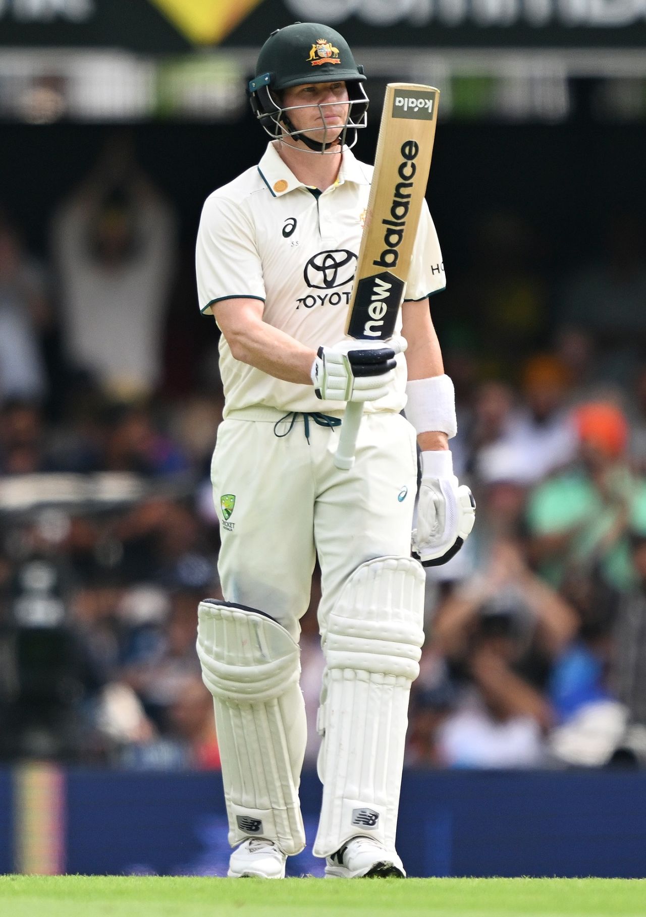 Steven Smith completed his fifty against India in Brisbane, 15 December, 2024 | sportzpoint.com