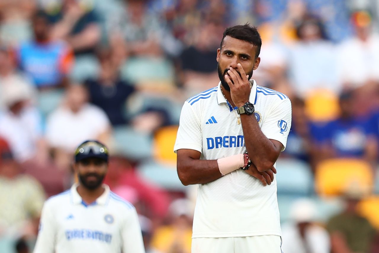 Akash Deep bowled well without much luck, Australia vs India, 3rd Test, Brisbane, 2nd day, December 15, 2024