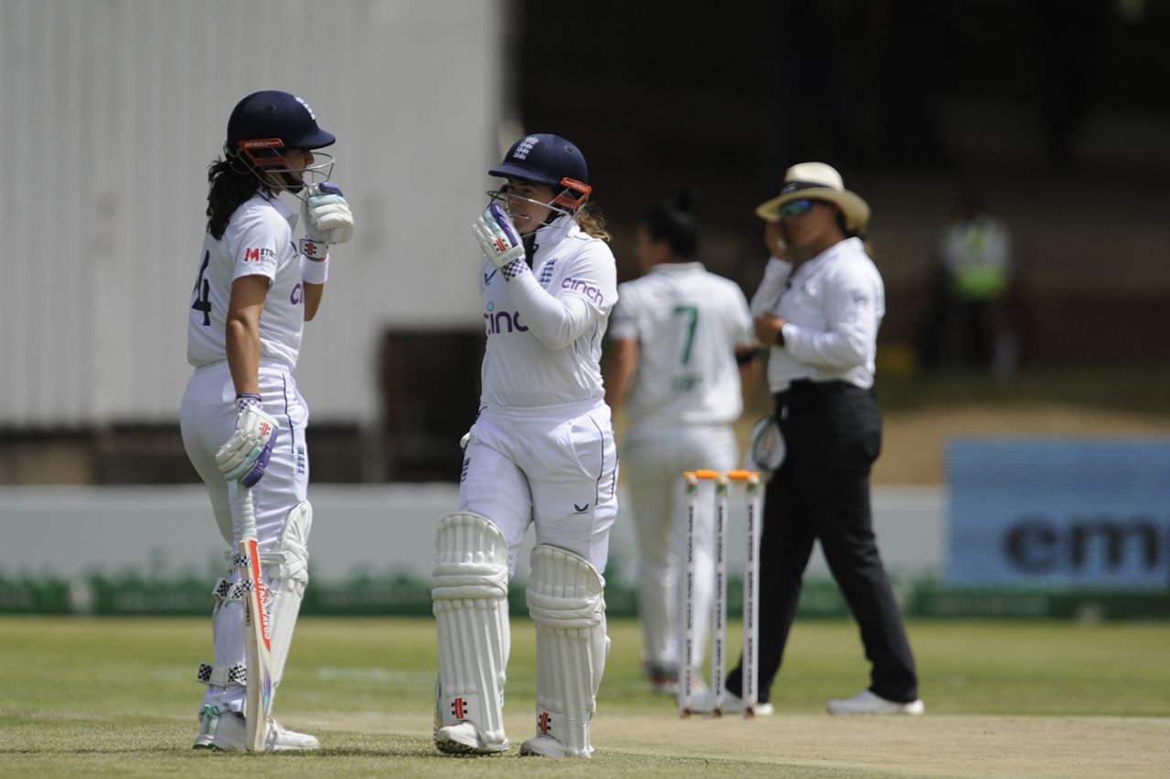 Maia Bouchier and Tammy Beaumont made a fast start, South Africa vs England, Only Women's Test, Bloemfontein, Day 1, December 15, 2024