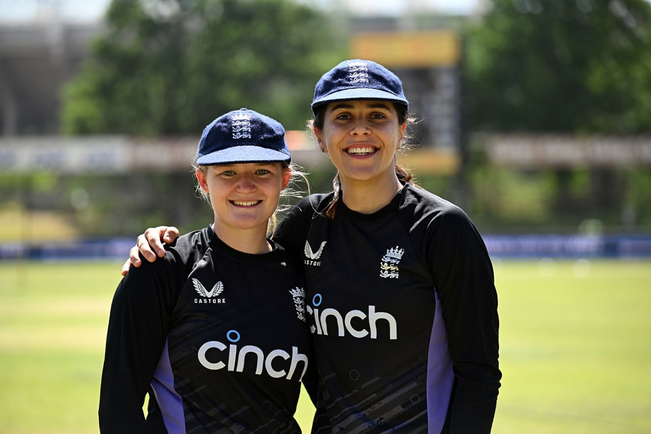 Maia Bouchier and Ryana MacDonald-Gay made their Test debuts, South Africa vs England, Only Women's Test, Bloemfontein, Day 1, December 15, 2024