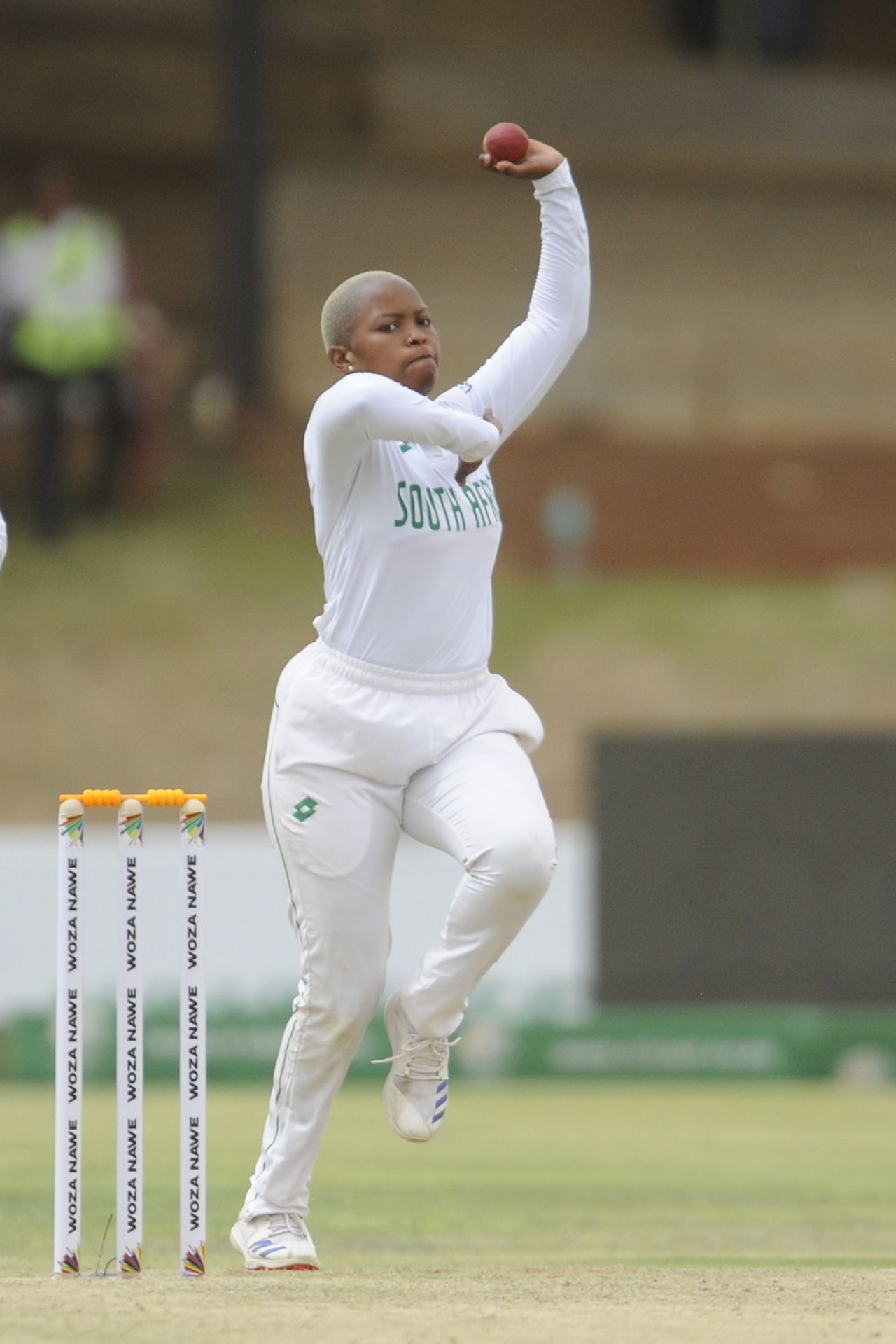 Nonkululeko Mlaba struck either side of tea, South Africa vs England, Only Women's Test, Bloemfontein, Day 1, December 15, 2024