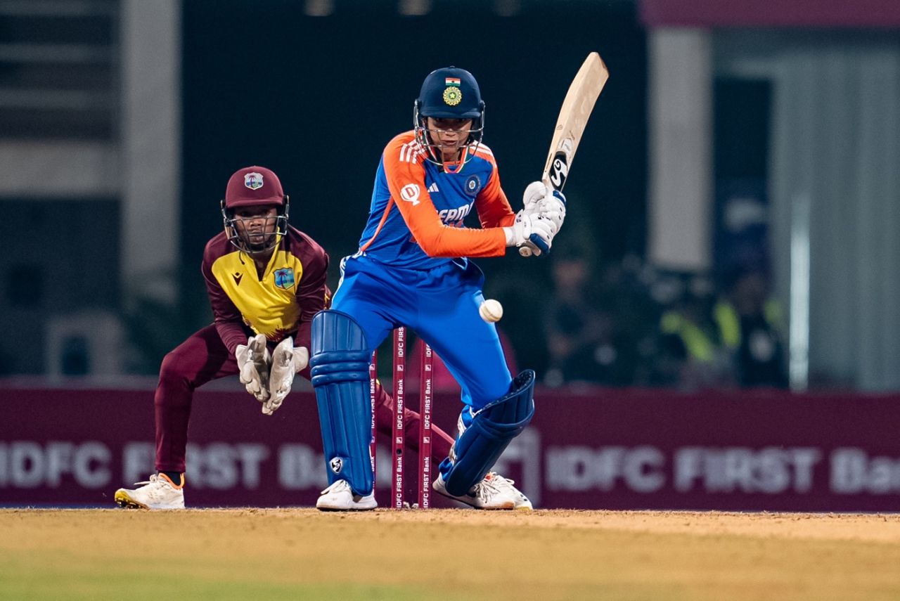 Smriti Mandhana was dropped thrice before she completed her fifty, India vs West Indies, 2nd Women's T20I, Navi Mumbai, December 17, 2024