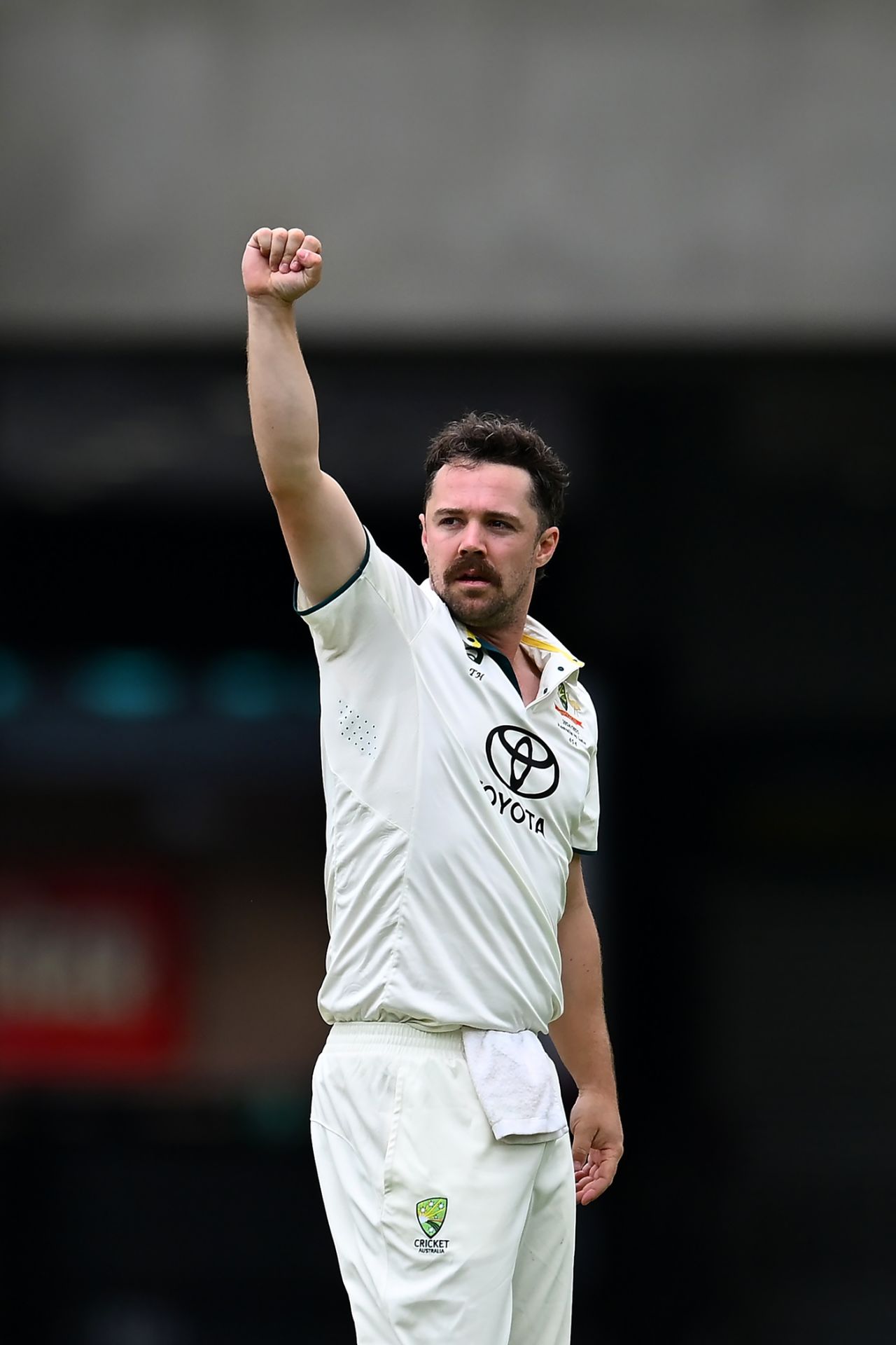 Travis Head picked up the final Indian wicket, Australia vs India, 3rd Test, Brisbane, 5th day, December 18, 2024