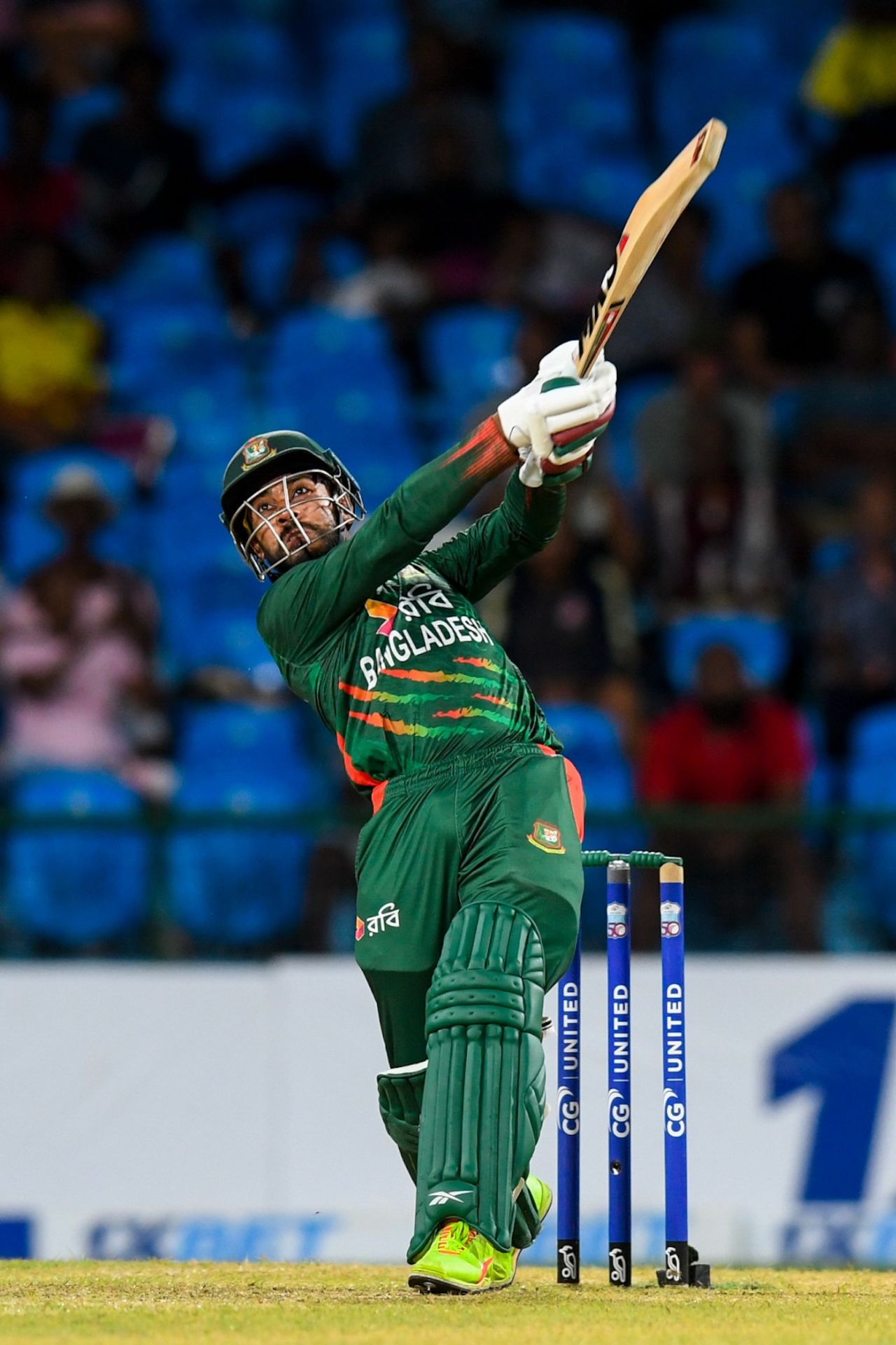 Mehidy Hasan Miraz carried Bangladesh's middle order, West Indies vs Bangladesh, 2nd men's T20I, Kingstown, December 17, 2024
