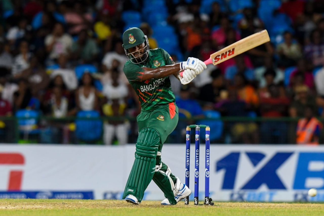 Jaker Ali smashed 72* off 41 balls, West Indies vs Bangladesh, 3rd T20I, Kingstown, December 19, 2024