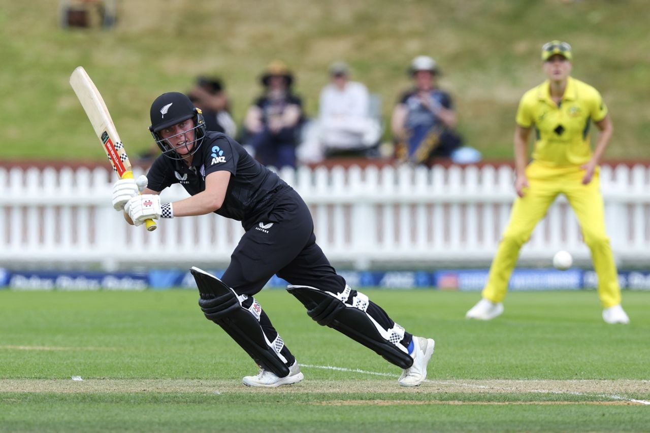 Bella James made her ODI debut for New Zealand, New Zealand vs Australia, 2nd ODI, Wellington, December 21, 2024