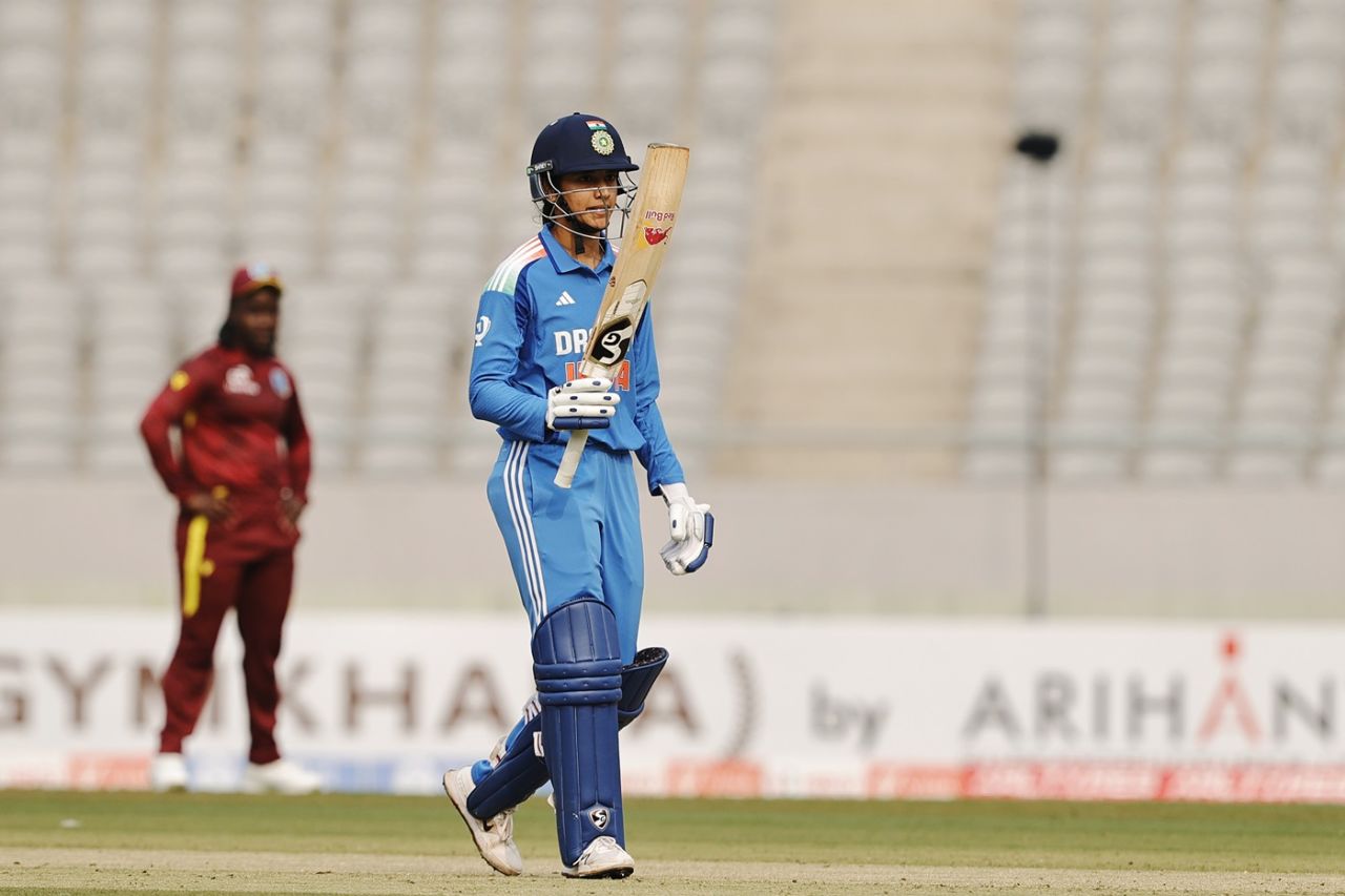 Smriti Mandhana continued her splendid form, India vs West Indies, 1st Women's ODI, Vadodara, December 22, 2024
