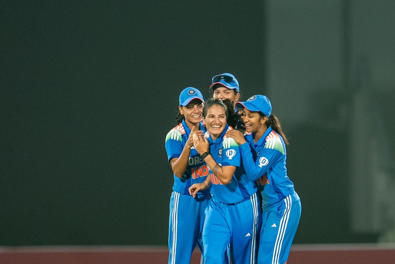 Renuka Singh's 5 for 29 were her best figures in Women's ODIs, India vs West Indies, 1st Women's ODI, Vadodara, December 22, 2024