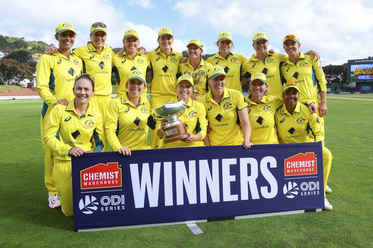 Alyssa Healy and her team won the ODI series unbeaten, New Zealand vs Australia, 3rd women's ODI, Wellington, December 23, 2024