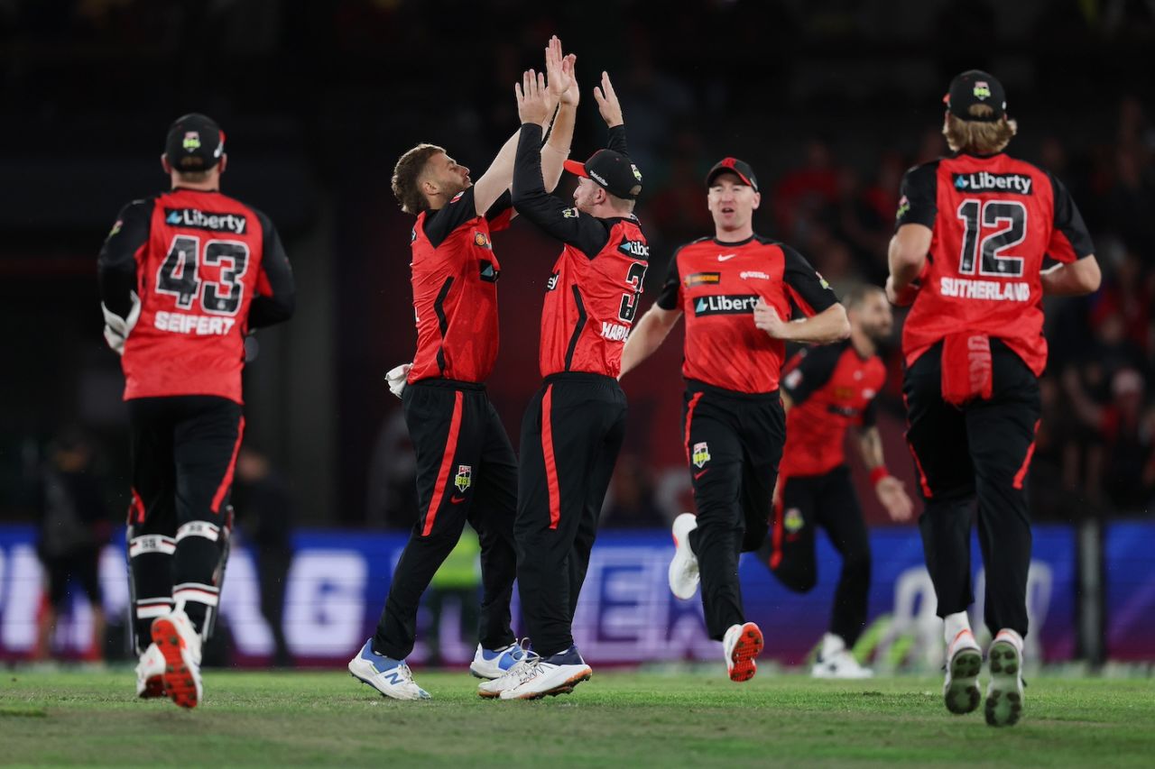 Fergus O'Neill struck the first blow, Melbourne Renegades vs Perth Scorchers, BBL, Melbourne, December 23, 2024