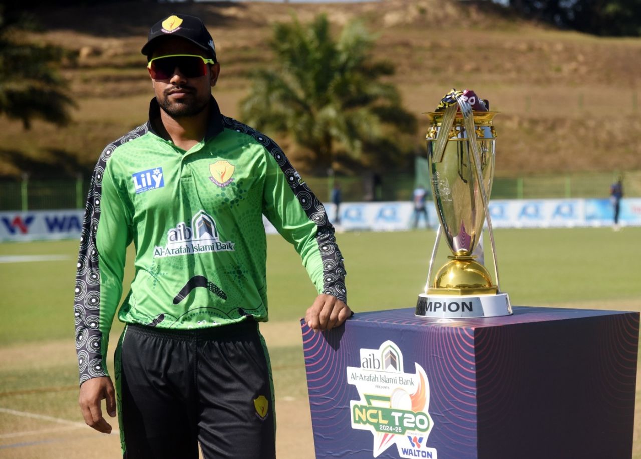 Akbar Ali led Rangpur Riders to a title win, NCL 2024-25, Sylhet, December 24, 2025