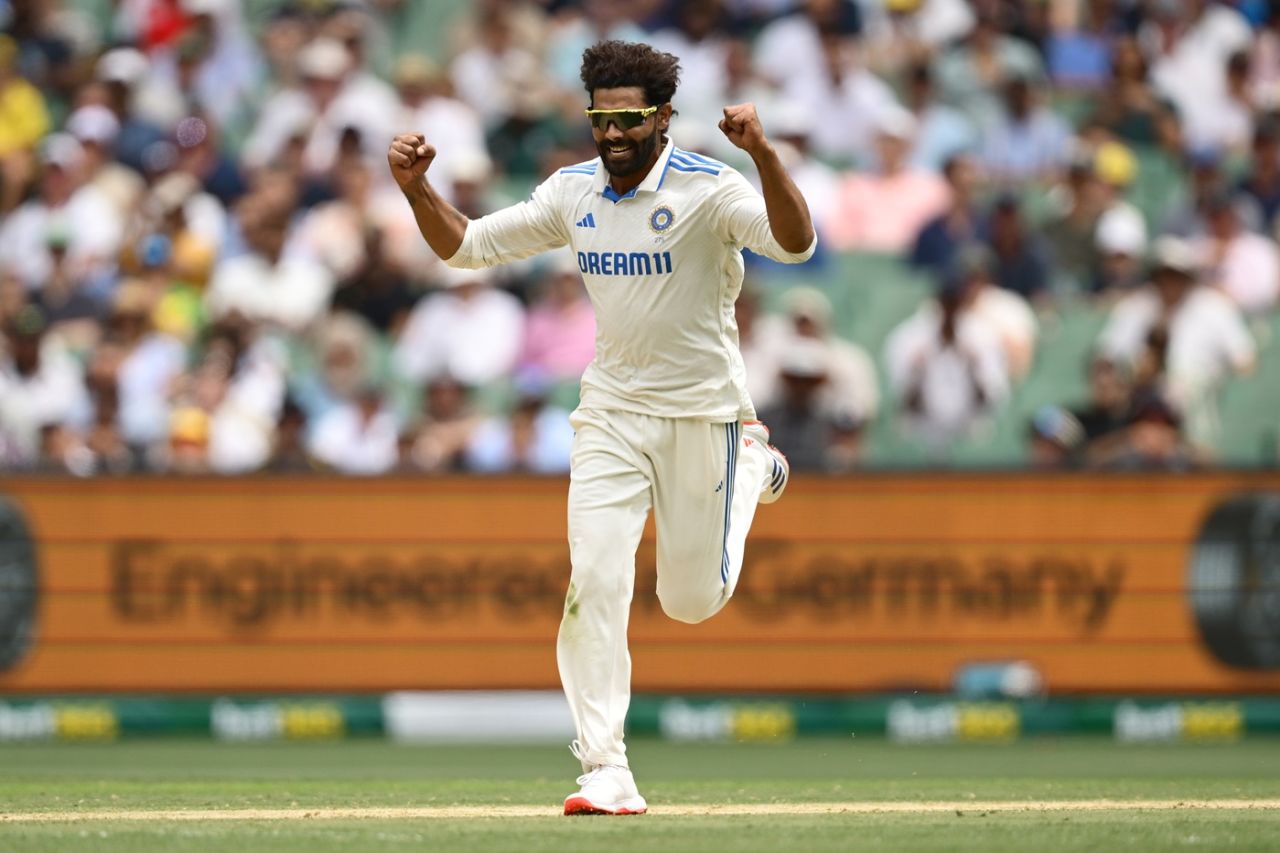 Ravindra Jadeja dismissed Sam Konstas, Australia vs India, 4th Test, Day 1, Melbourne, ICC World Test Championship, December 26, 2024 | sportzpoint.com