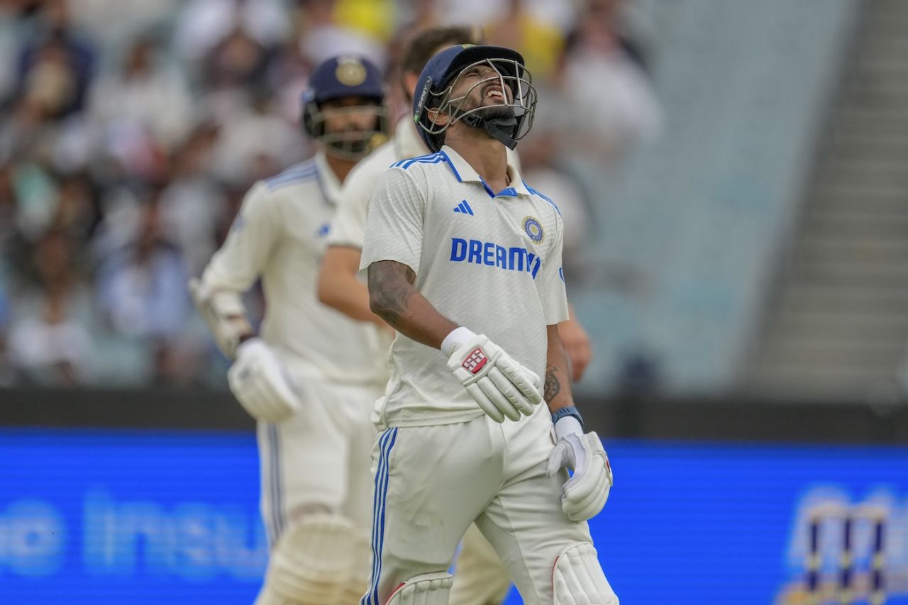 Nitish Kumar Reddy copped a blow from Pat Cummins, Australia vs India, 4th Test, Melbourne, 3rd day, December 28, 2024