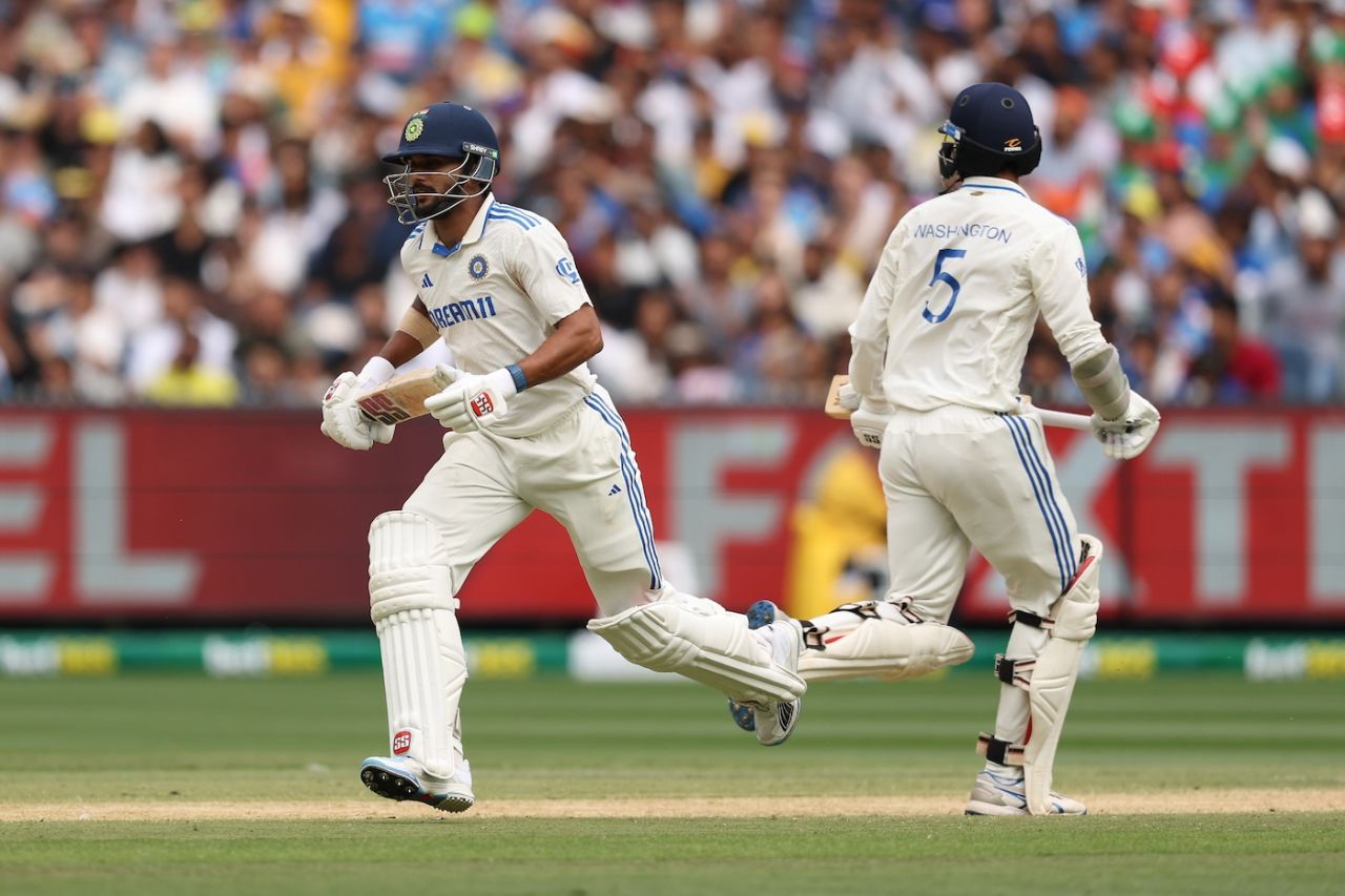 Nitish Kumar Reddy and Washington Sundar continued to frustrate Australia after tea, Australia vs India, 4th Test, Melbourne, 3rd day, December 28, 2024