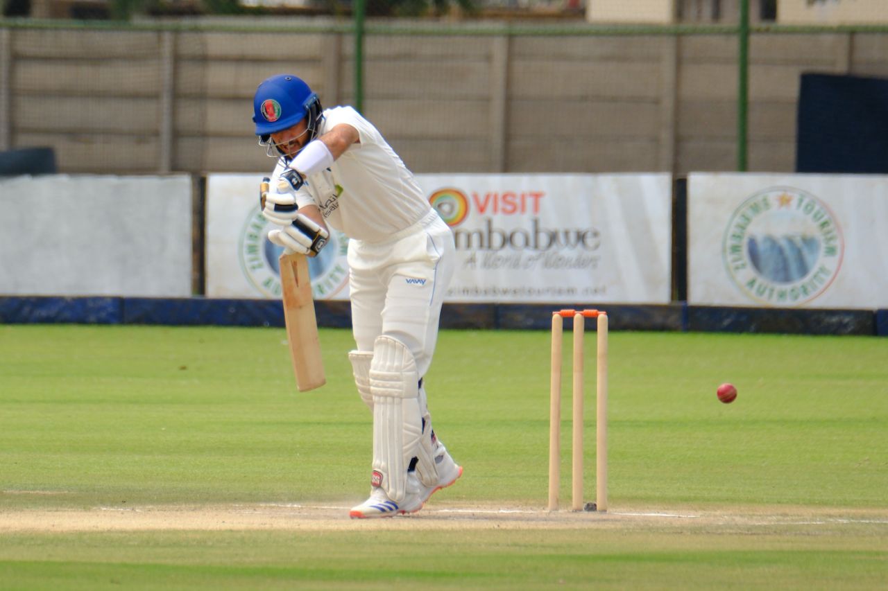 Rahmat Shah brought up fifty early in the day, Zimbabwe vs Afghanistan, 1st Test, 3rd day, Bulawayo, December 28, 2024