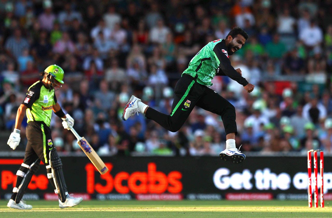 Usama Mir made early inroads into Sydney Thunder, Melbourne Stars vs Sydney Thunder, BBL, Canberra, December 28, 2024