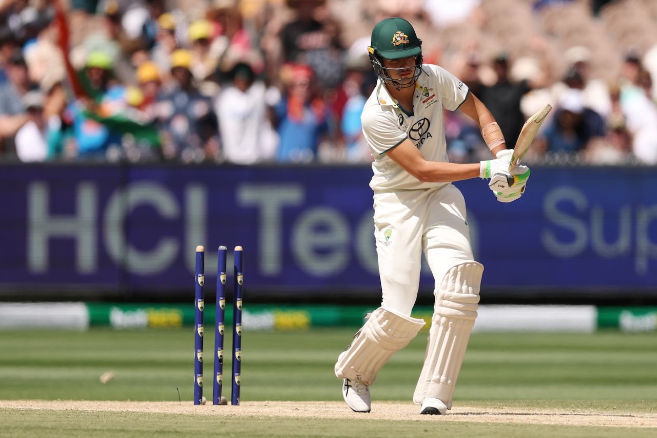 Sam Konstas lost his stumps to Jasprit Bumrah, Australia vs India, 4th Test, Melbourne, 4th day, December 29, 2024