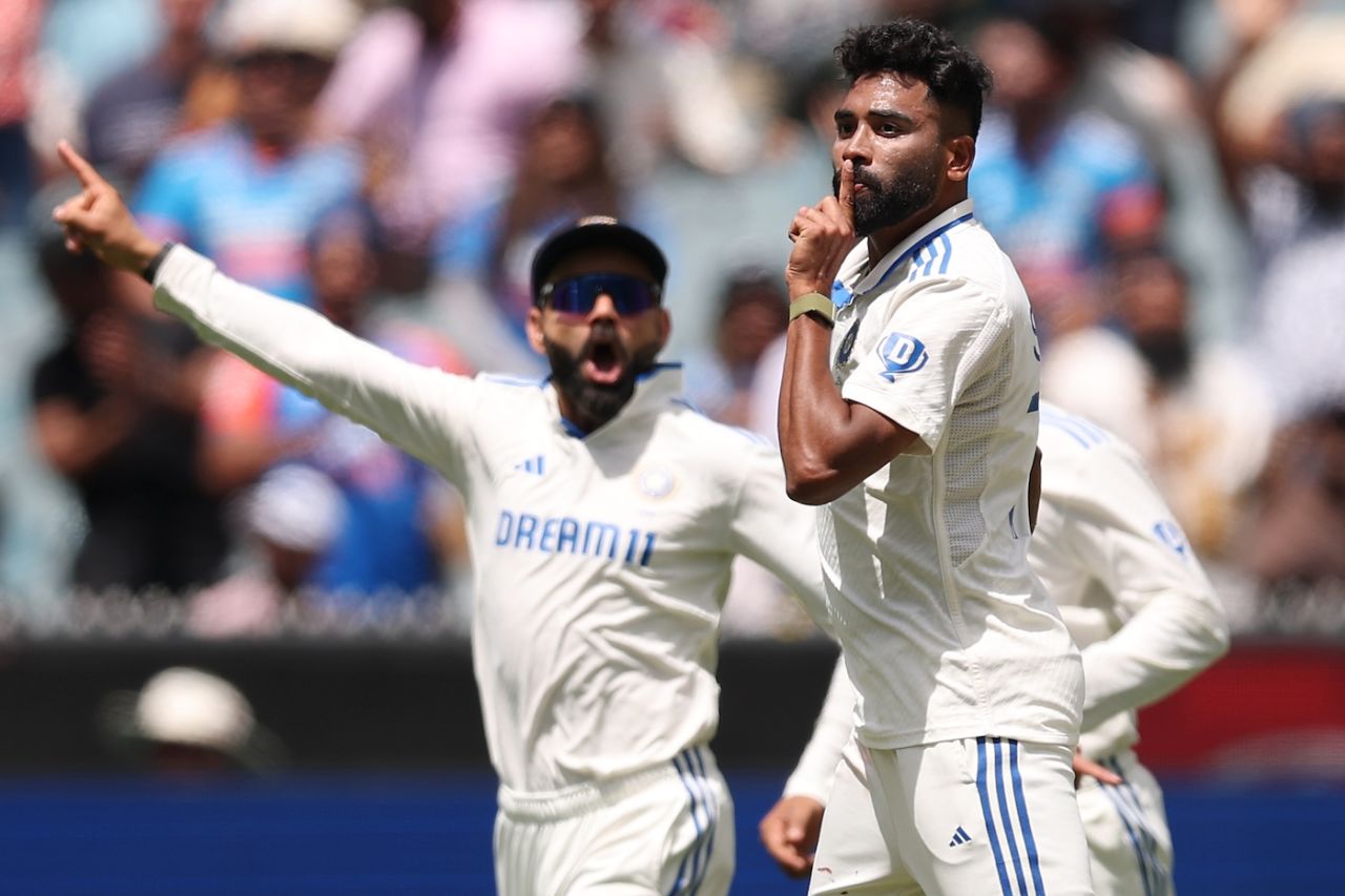 Mohammed Siraj silenced the crowd by getting Usman Khawaja, Australia vs India, 4th Test, Melbourne, 4th day, December 29, 2024