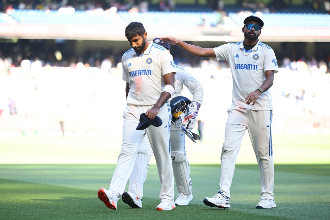 Jasprit Bumrah and Mohammed Siraj put in a shift on the fourth day Australia vs India, 4th Test, Melbourne, 4th day, December 29, 2024