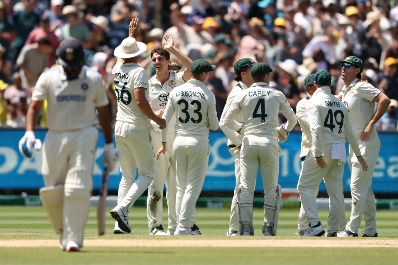 Pat Cummins removed Rohit Sharma, Australia vs India, 4th Test, Melbourne, ICC World Test Championship, Day 5, December 30, 2024