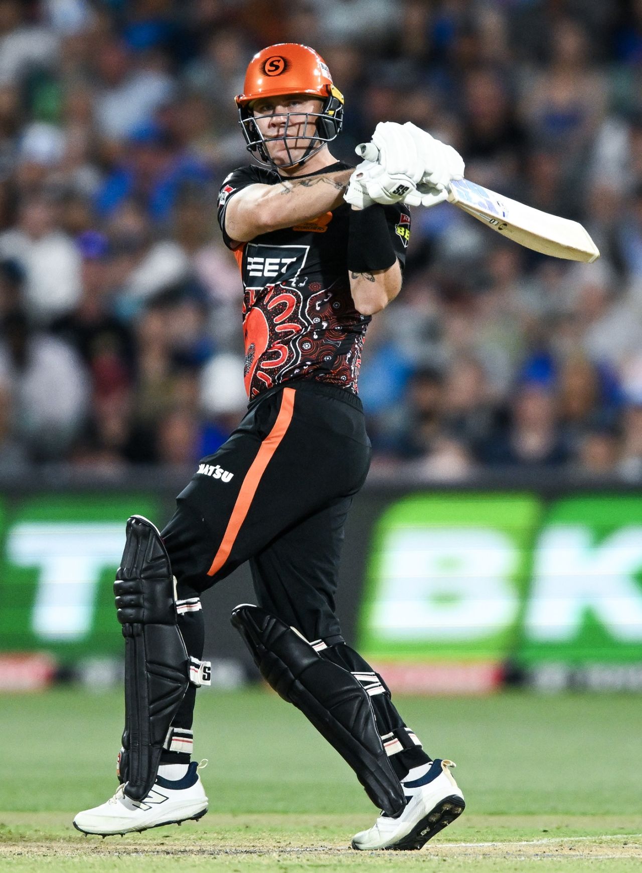 Finn Allen made a 23-ball 50, Adelaide Strikers vs Perth Scorchers, BBL 2024, Adelaide, December 31, 2024