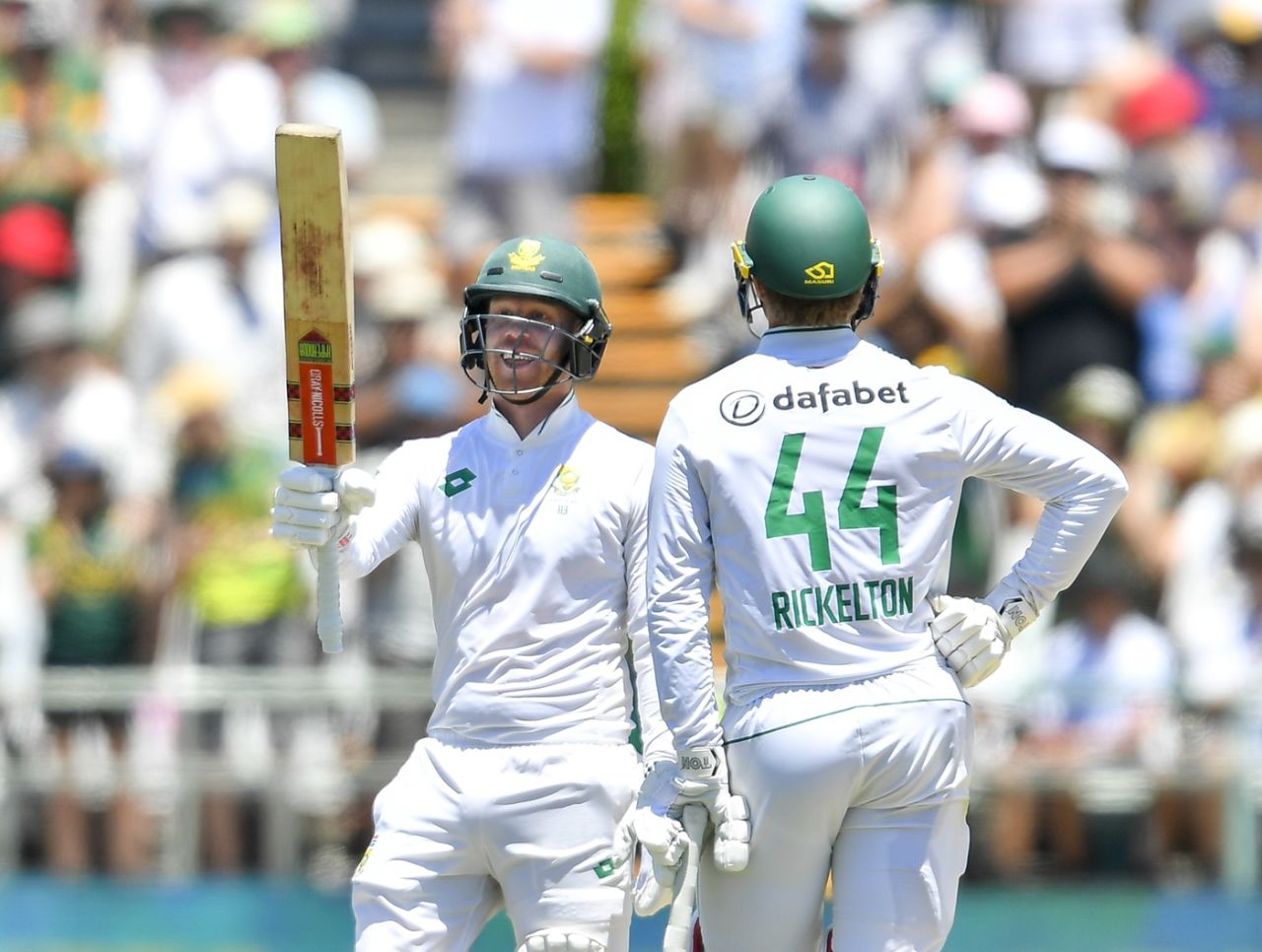 Kyle Verreynne brought up a rapid half-century, South Africa vs Pakistan, 2nd Test, Cape Town, 2nd day, January 4, 2025