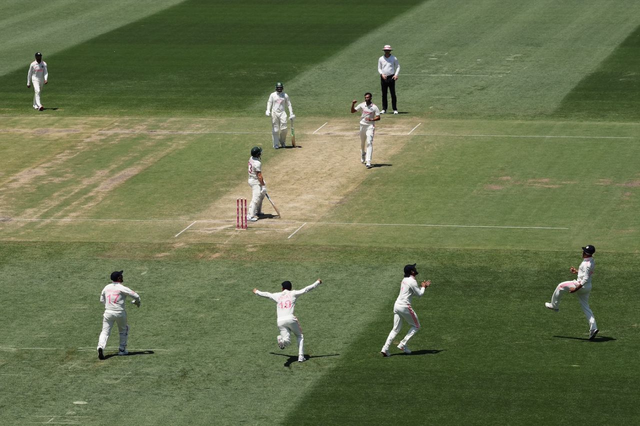Prasidh Krishna had Marnus Labuschagne caught at gully, Australia vs India, 5th Test, Sydney, 3rd day, January 5, 2024