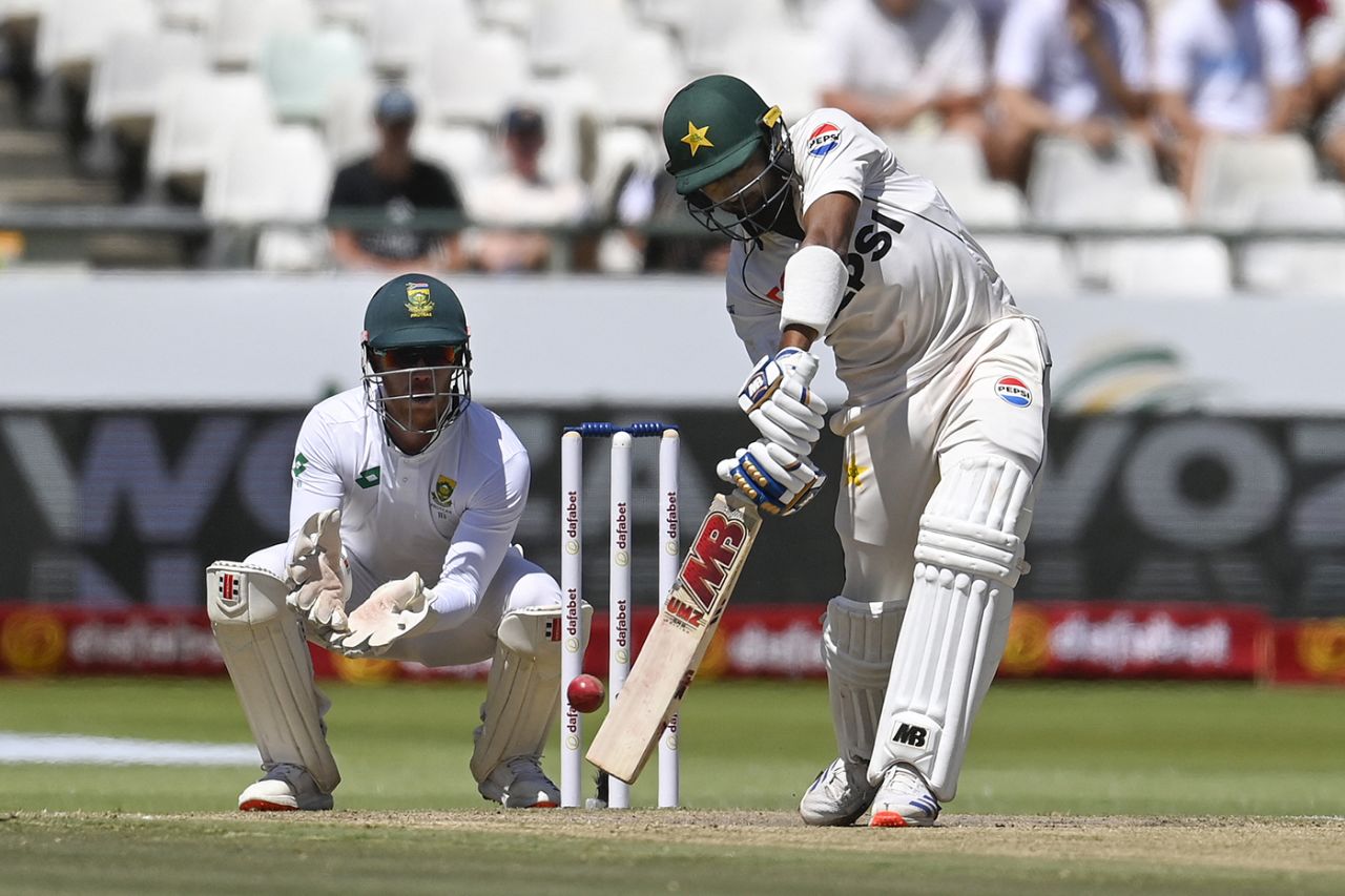 Khurram Shahzad dug in as nightwatcher, South Africa vs Pakistan, 2nd Test, Cape Town, 4th day, January 6, 2025